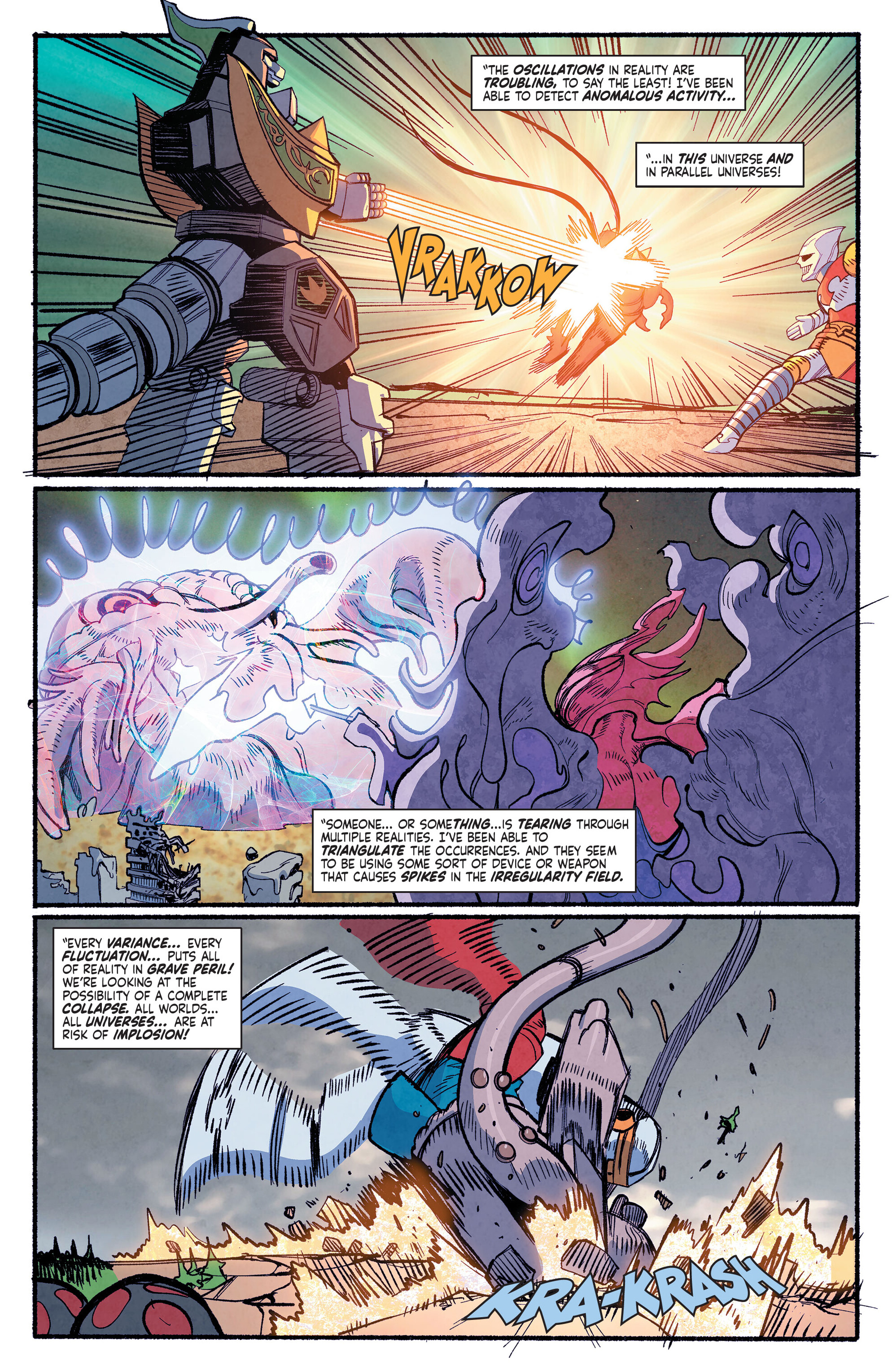 Godzilla vs. the Mighty Morphin Power Rangers II (2024-) issue 2 - Page 12