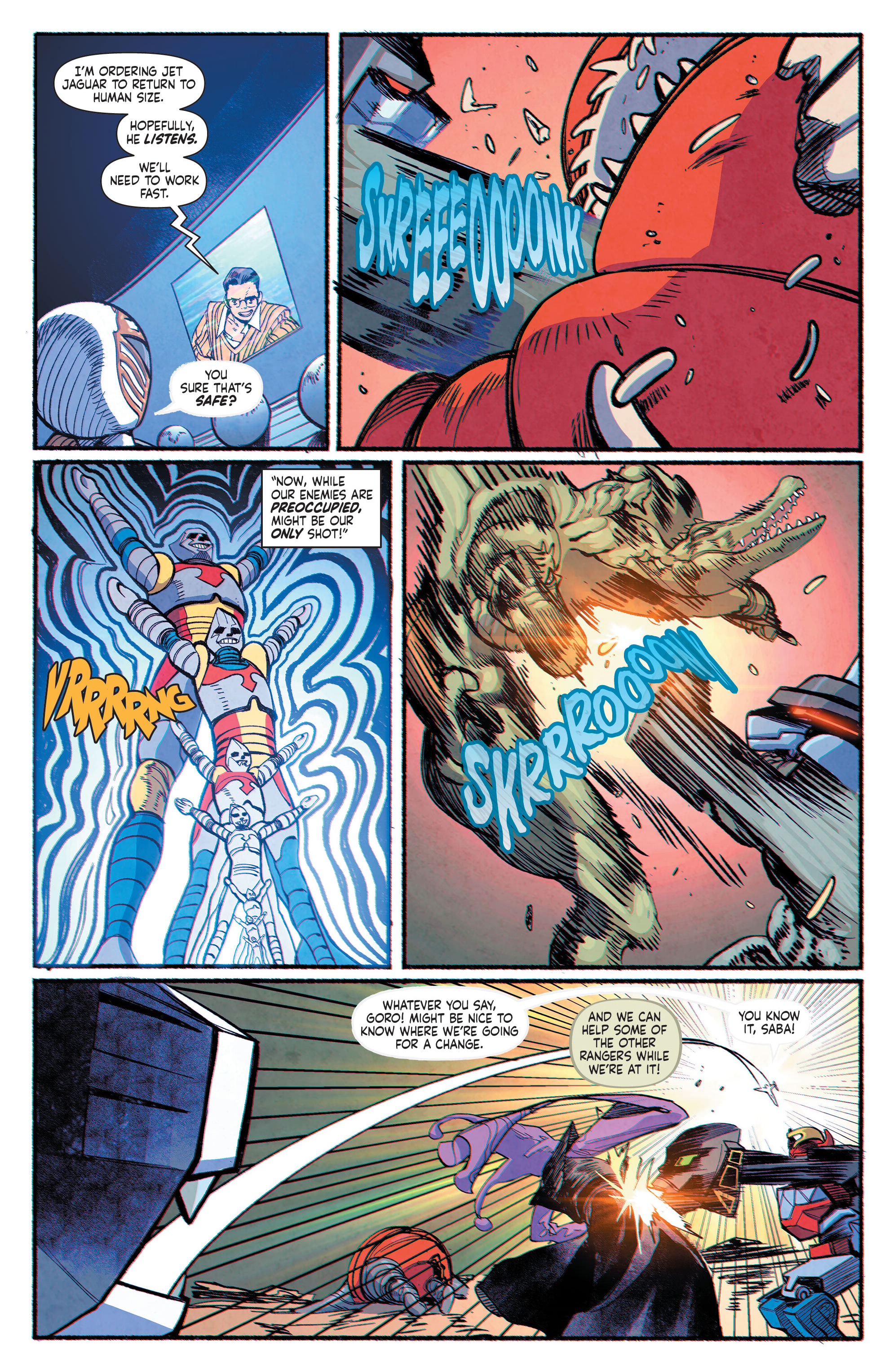 Godzilla vs. the Mighty Morphin Power Rangers II (2024-) issue 2 - Page 16