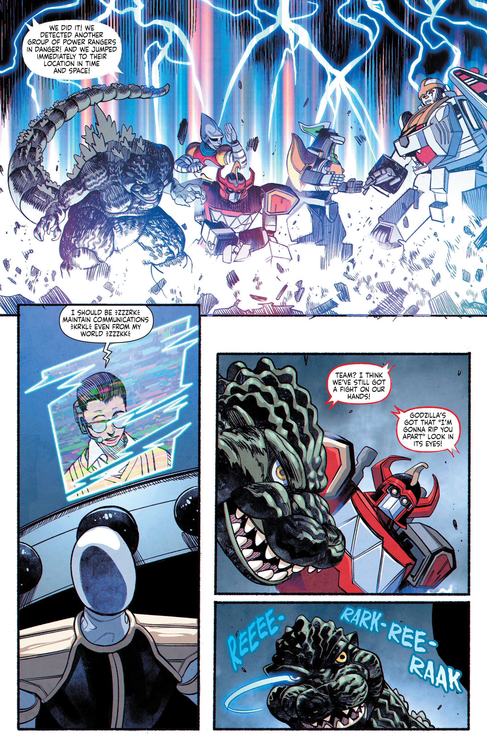 Godzilla vs. the Mighty Morphin Power Rangers II (2024-) issue 2 - Page 19