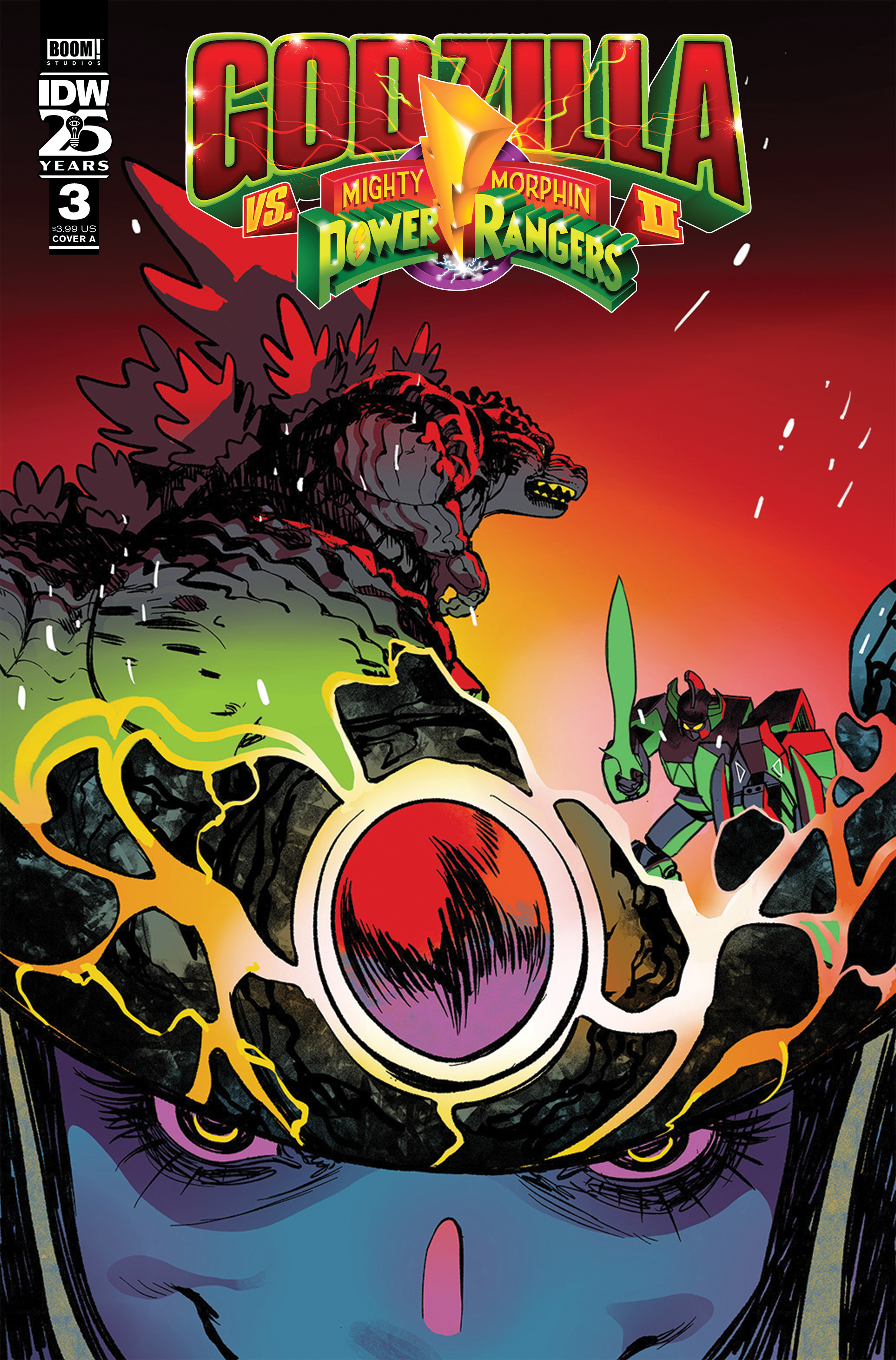 Godzilla vs. the Mighty Morphin Power Rangers II (2024-) issue 3 - Page 1