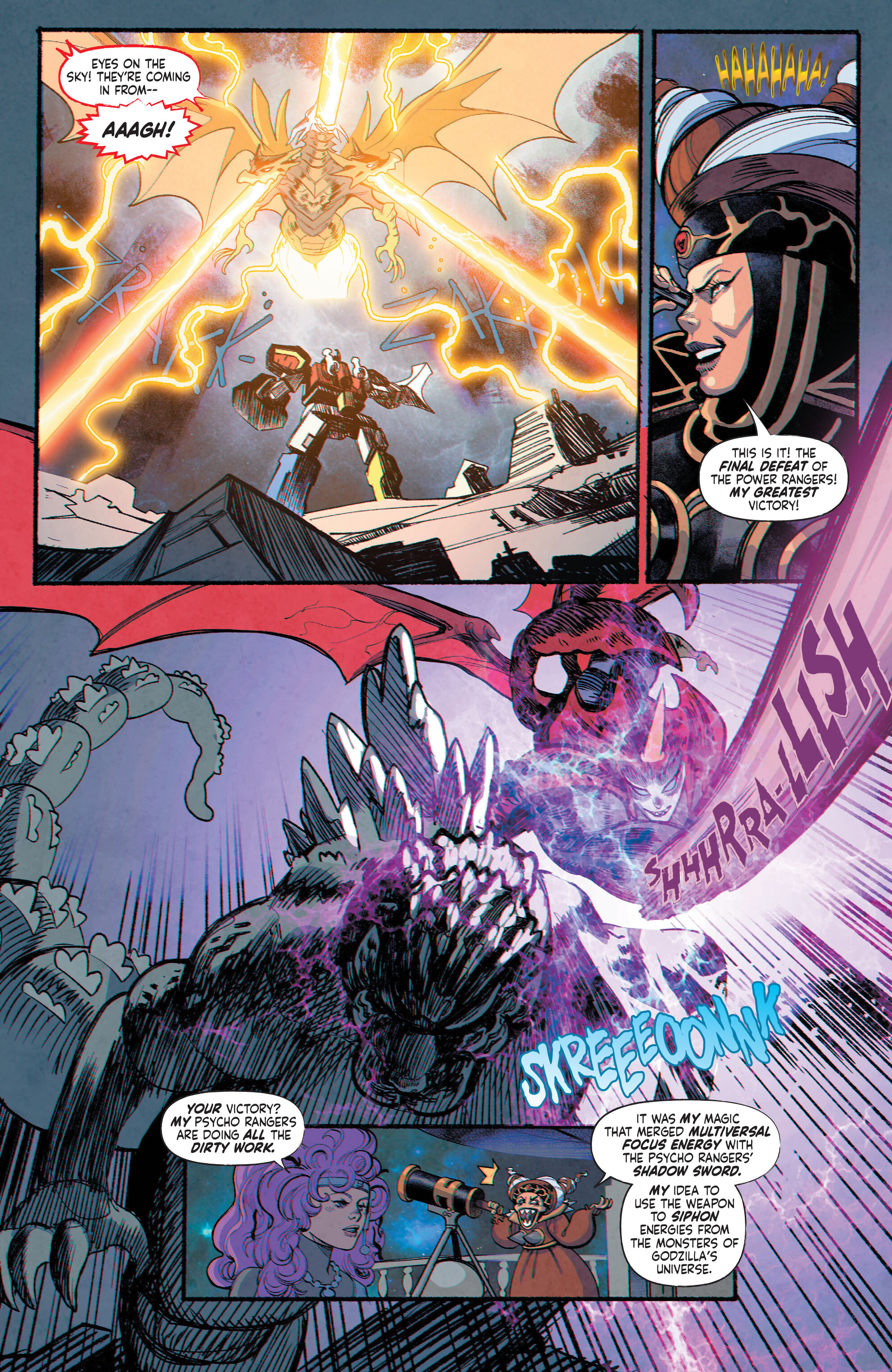 Godzilla vs. the Mighty Morphin Power Rangers II (2024-) issue 3 - Page 8