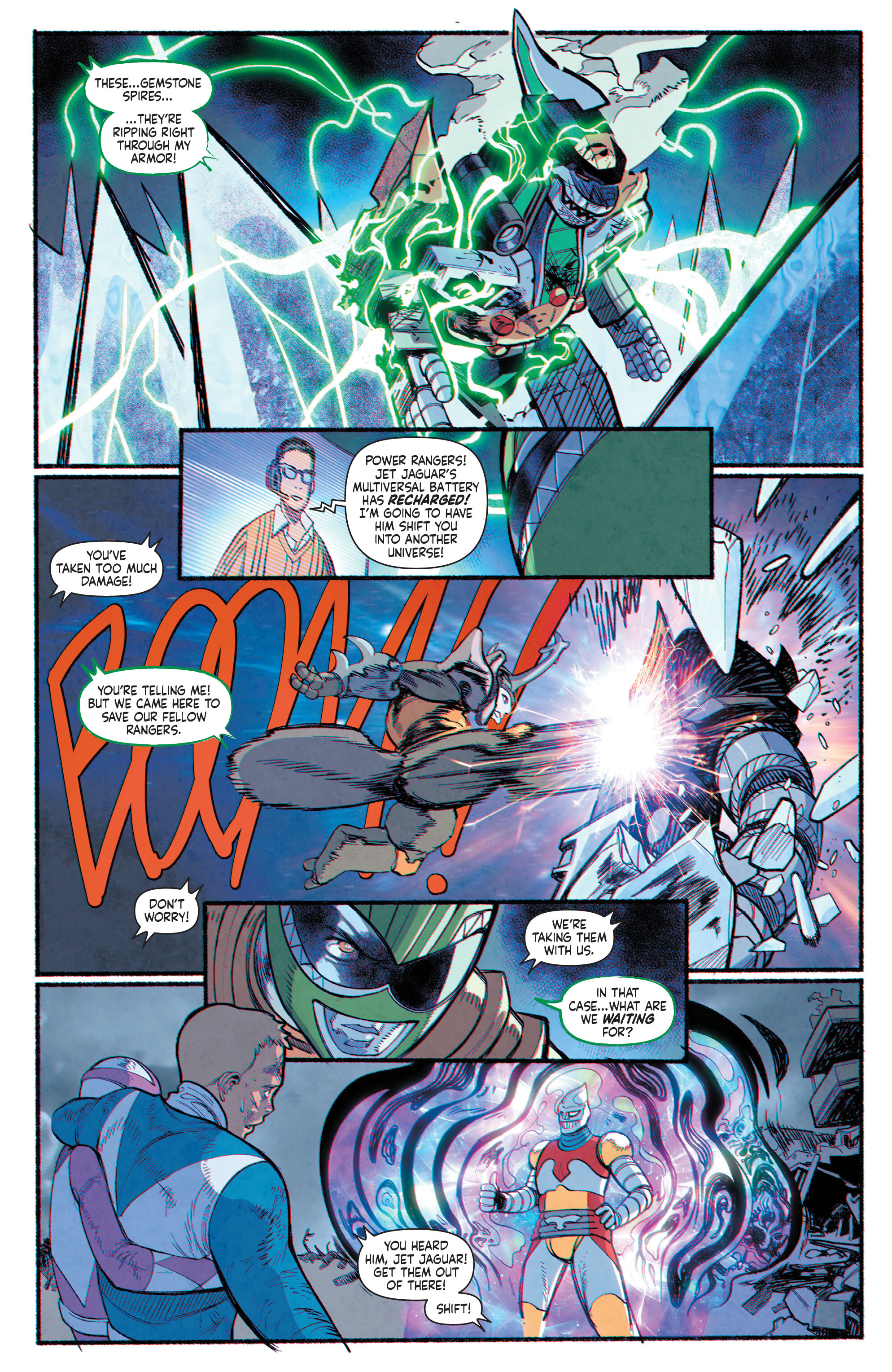 Godzilla vs. the Mighty Morphin Power Rangers II (2024-) issue 3 - Page 10