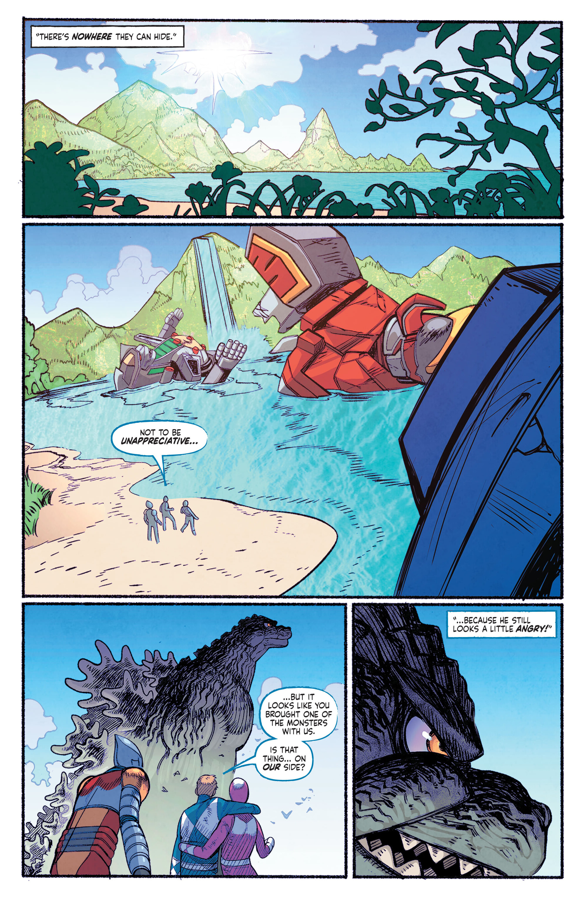 Godzilla vs. the Mighty Morphin Power Rangers II (2024-) issue 3 - Page 12