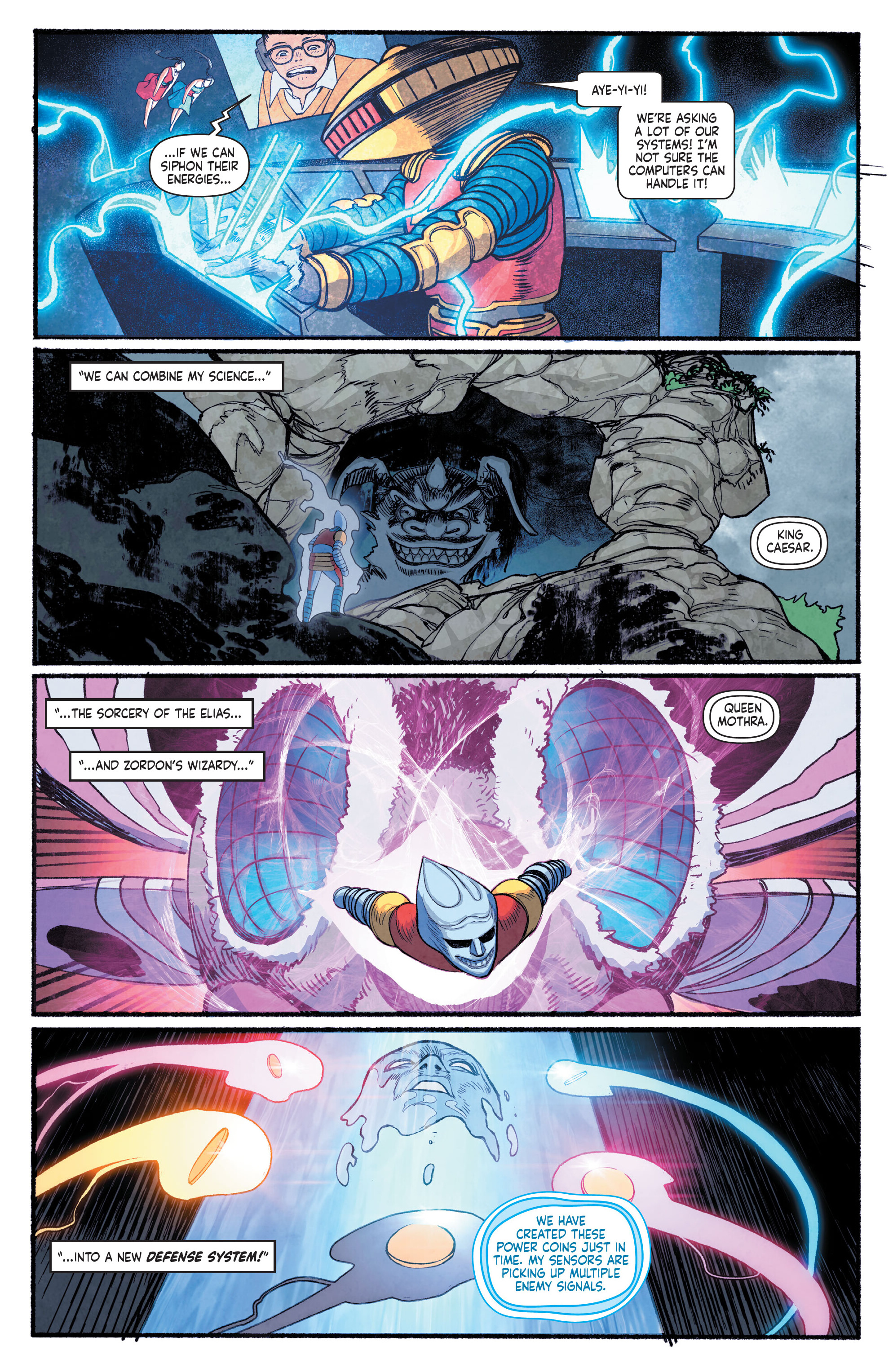 Godzilla vs. the Mighty Morphin Power Rangers II (2024-) issue 3 - Page 21