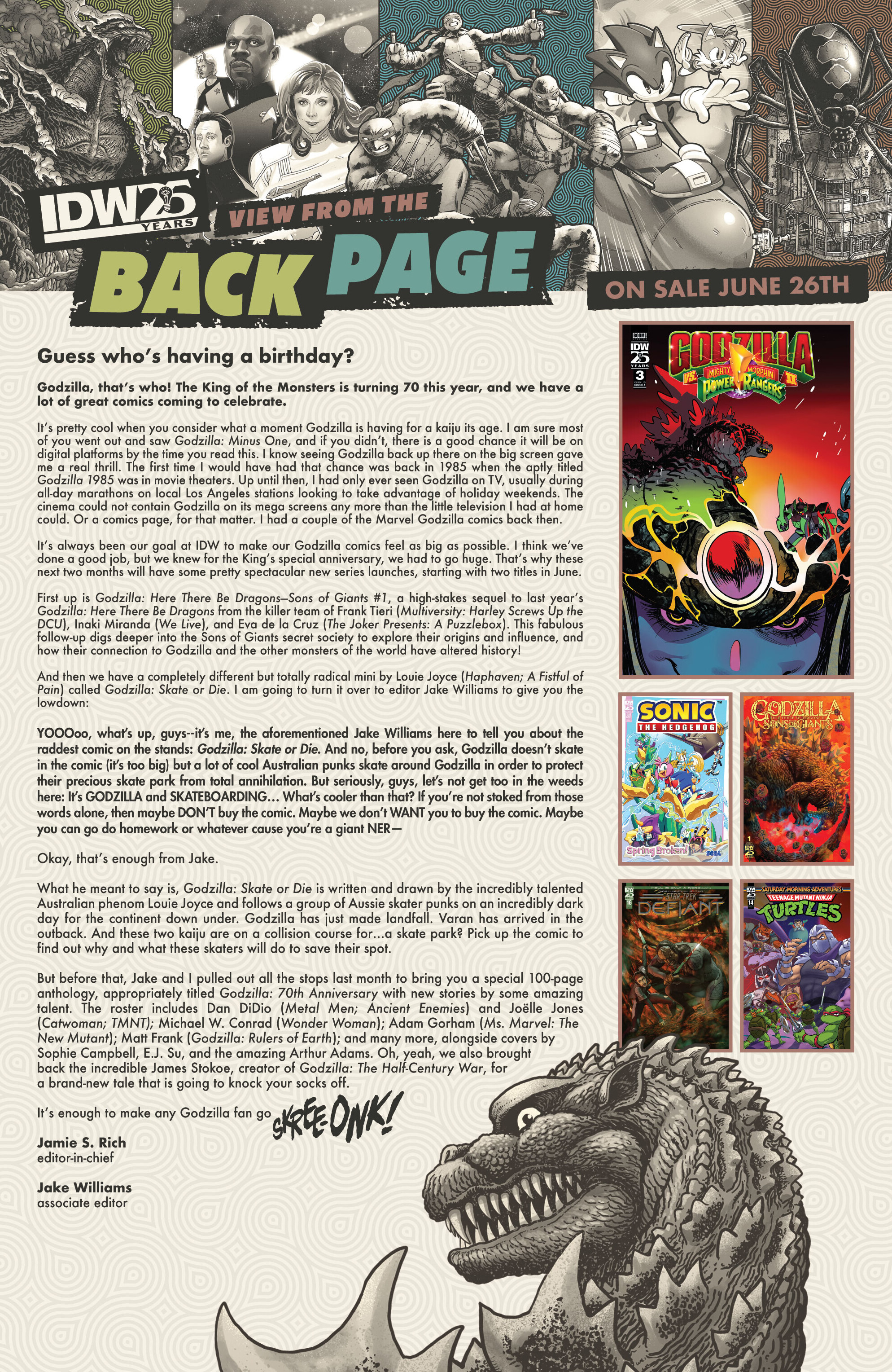 Godzilla vs. the Mighty Morphin Power Rangers II (2024-) issue 3 - Page 31