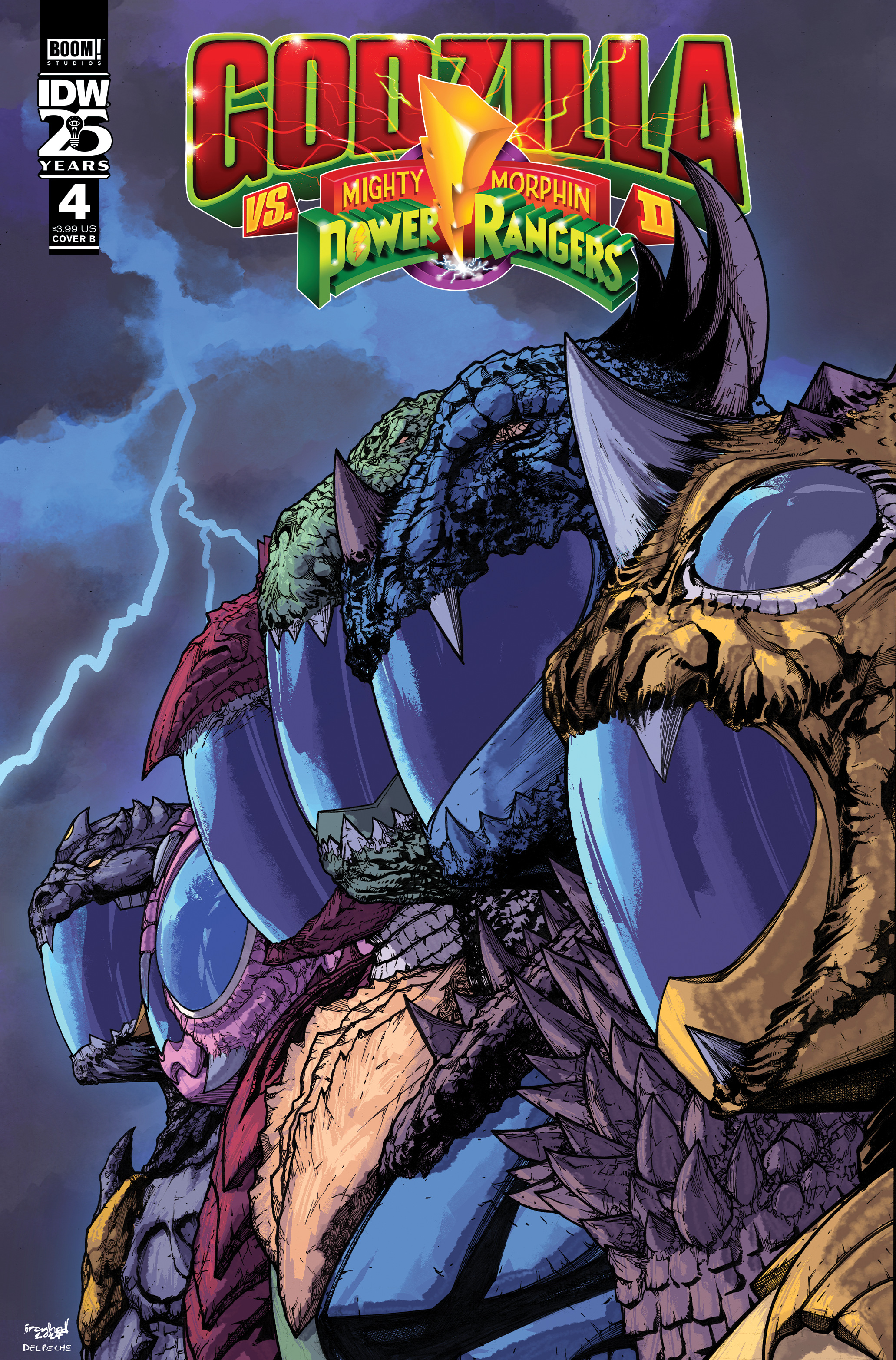 Godzilla vs. the Mighty Morphin Power Rangers II (2024-) issue 4 - Page 2