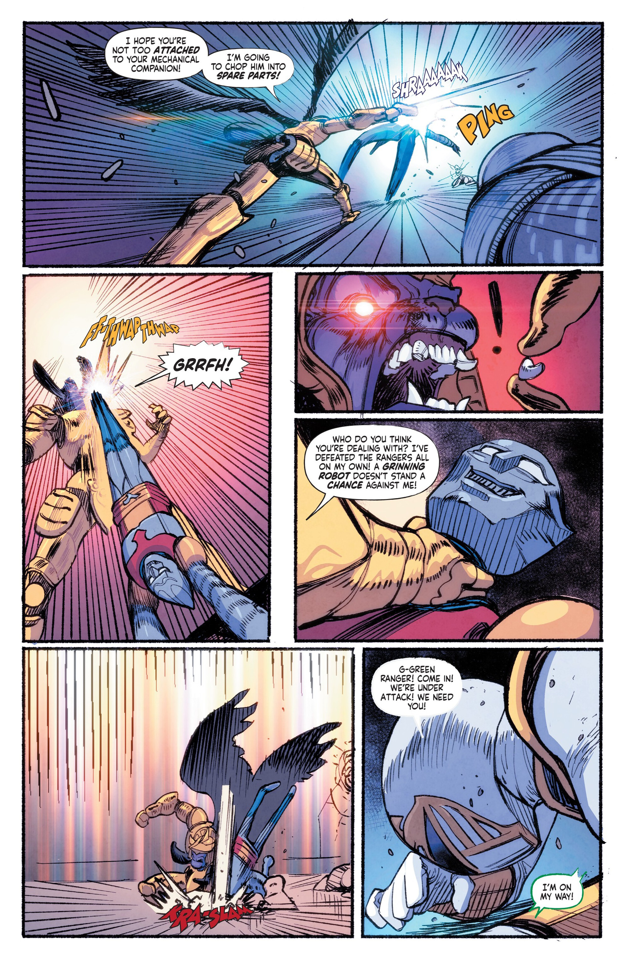 Godzilla vs. the Mighty Morphin Power Rangers II (2024-) issue 4 - Page 12