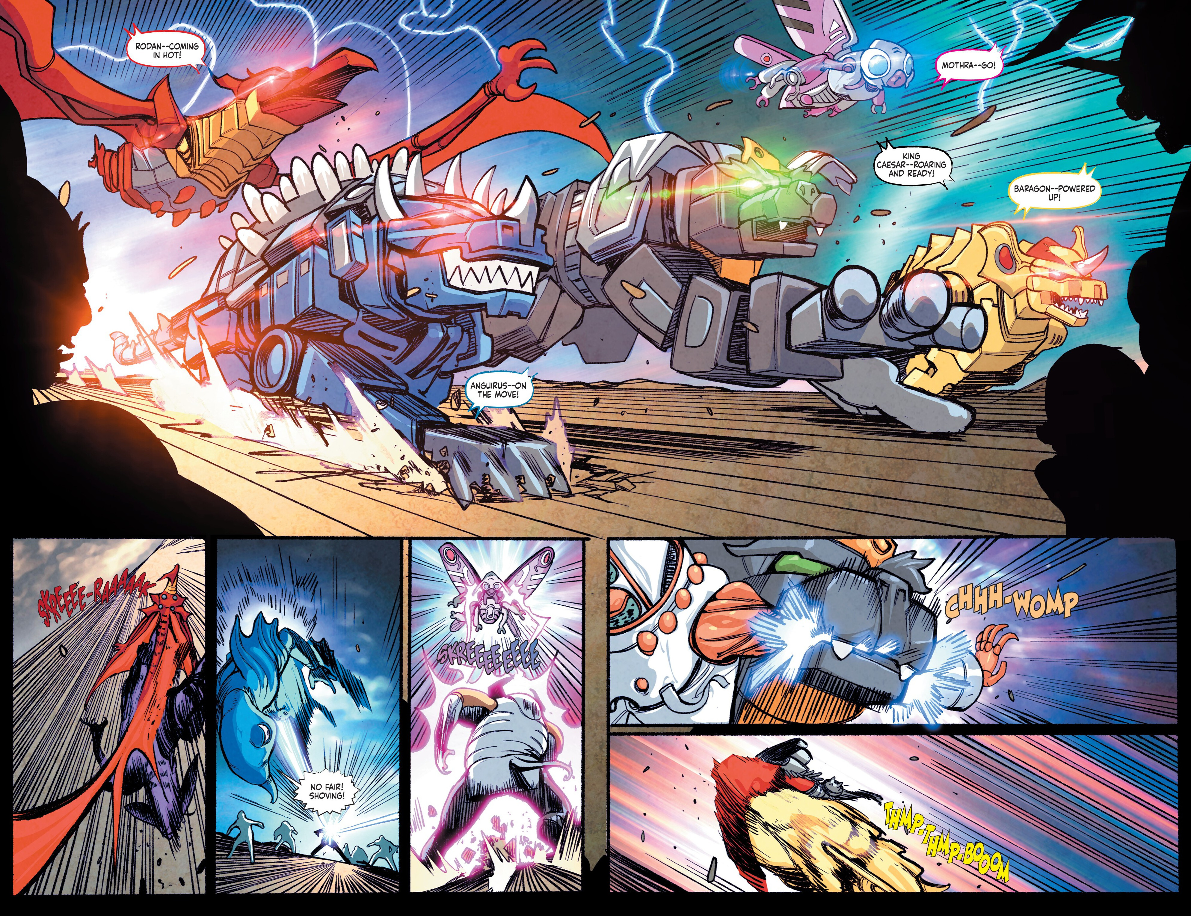 Godzilla vs. the Mighty Morphin Power Rangers II (2024-) issue 4 - Page 17