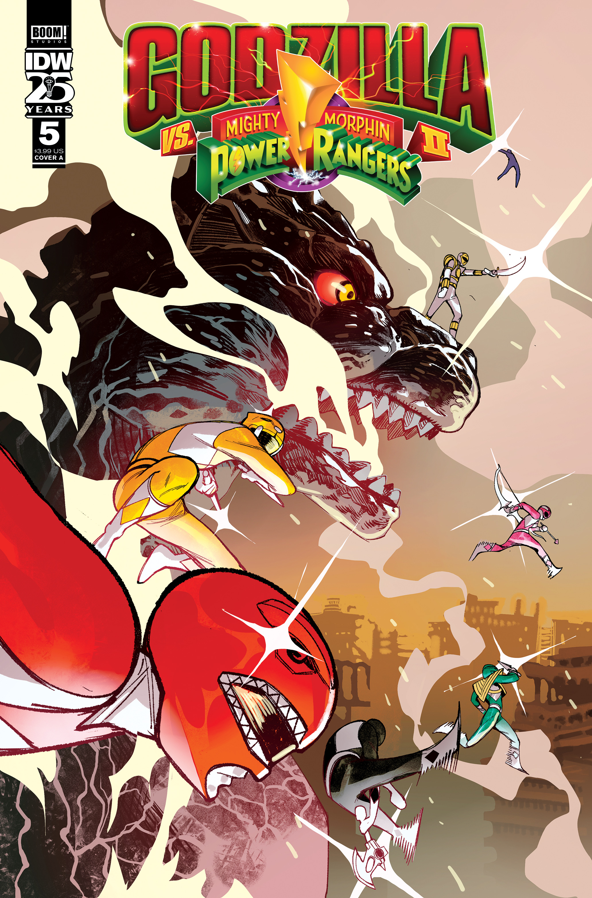 Godzilla vs. the Mighty Morphin Power Rangers II (2024-) issue 5 - Page 1