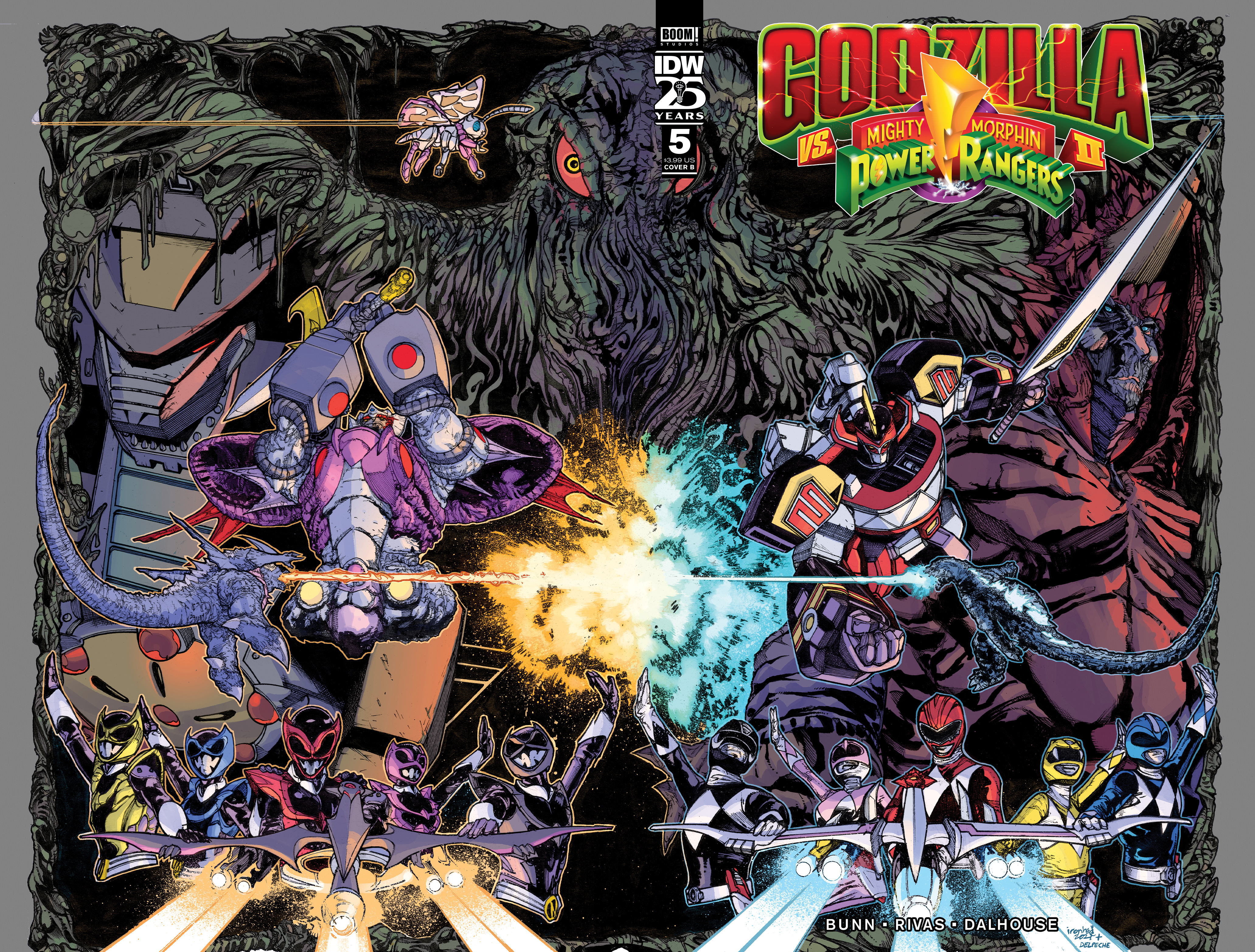 Godzilla vs. the Mighty Morphin Power Rangers II (2024-) issue 5 - Page 2