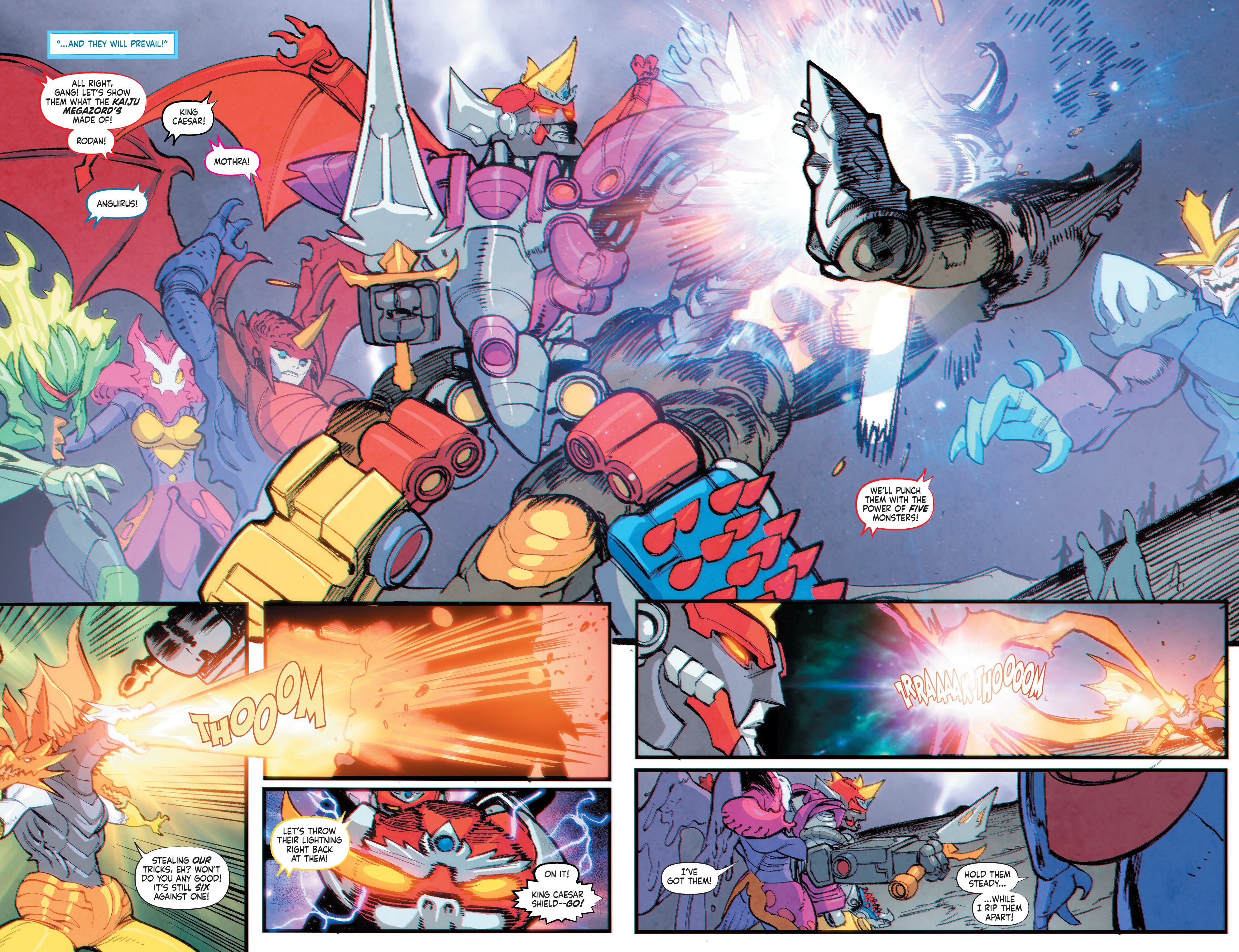 Godzilla vs. the Mighty Morphin Power Rangers II (2024-) issue 5 - Page 7