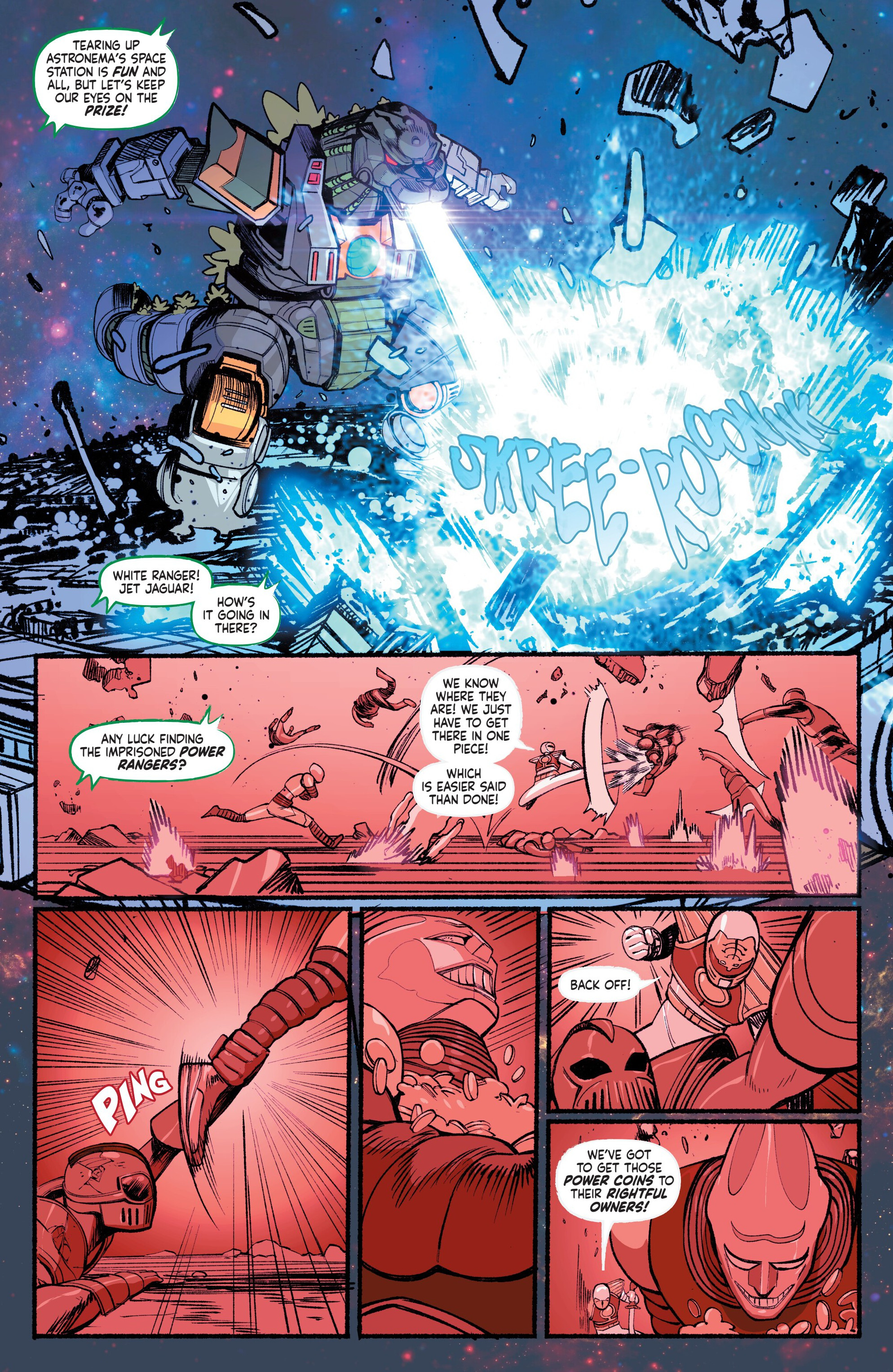 Godzilla vs. the Mighty Morphin Power Rangers II (2024-) issue 5 - Page 8