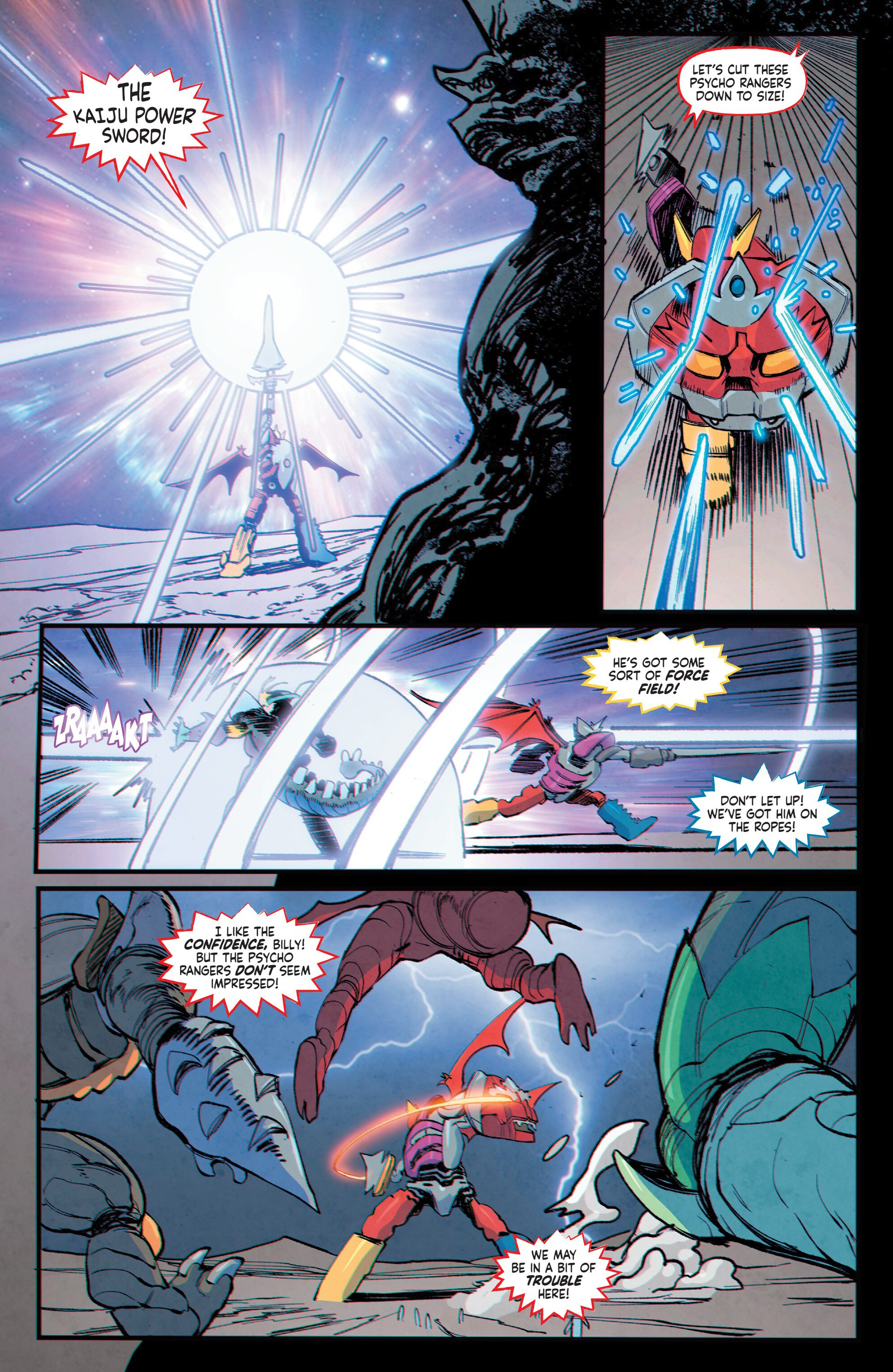 Godzilla vs. the Mighty Morphin Power Rangers II (2024-) issue 5 - Page 12