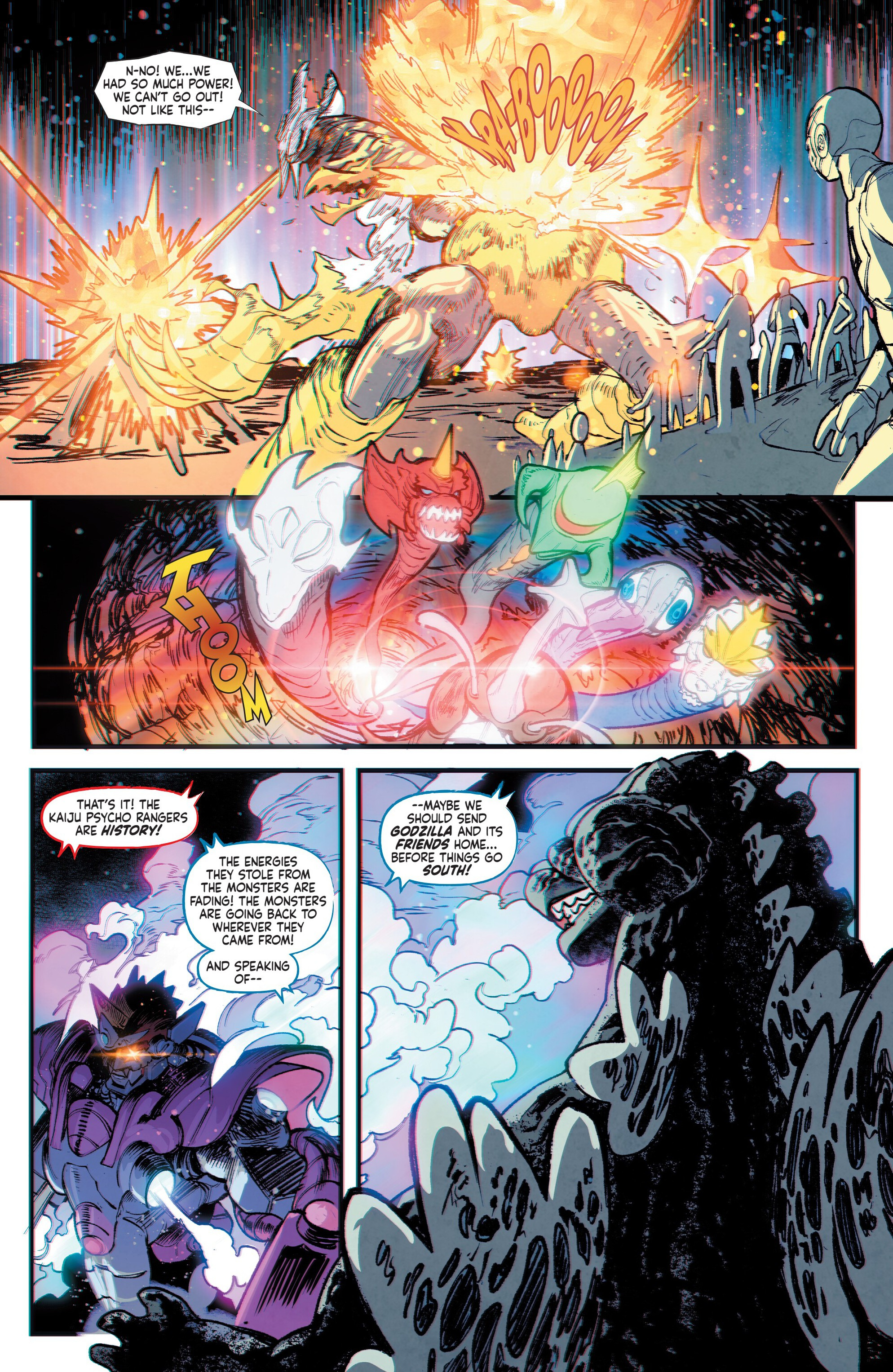 Godzilla vs. the Mighty Morphin Power Rangers II (2024-) issue 5 - Page 17