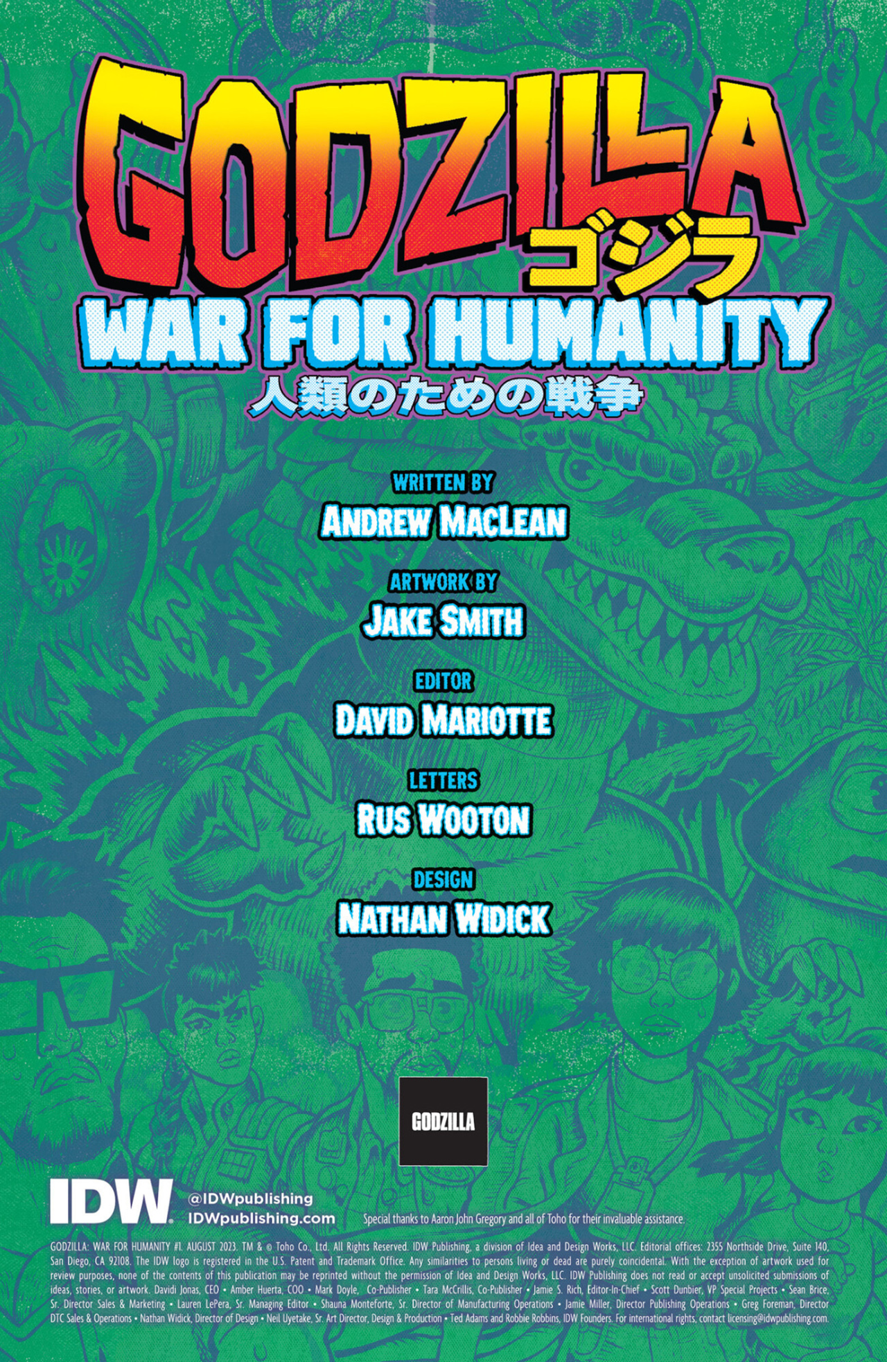 Godzilla: War for Humanity (2023-): Chapter 1 - Page 2
