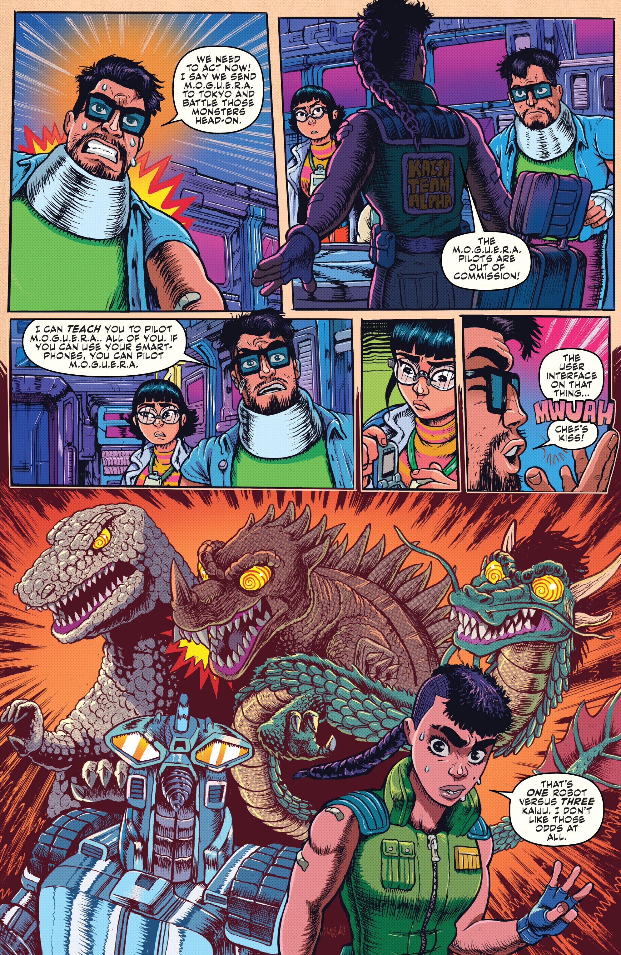 Godzilla: War for Humanity (2023-) issue 3 - Page 9