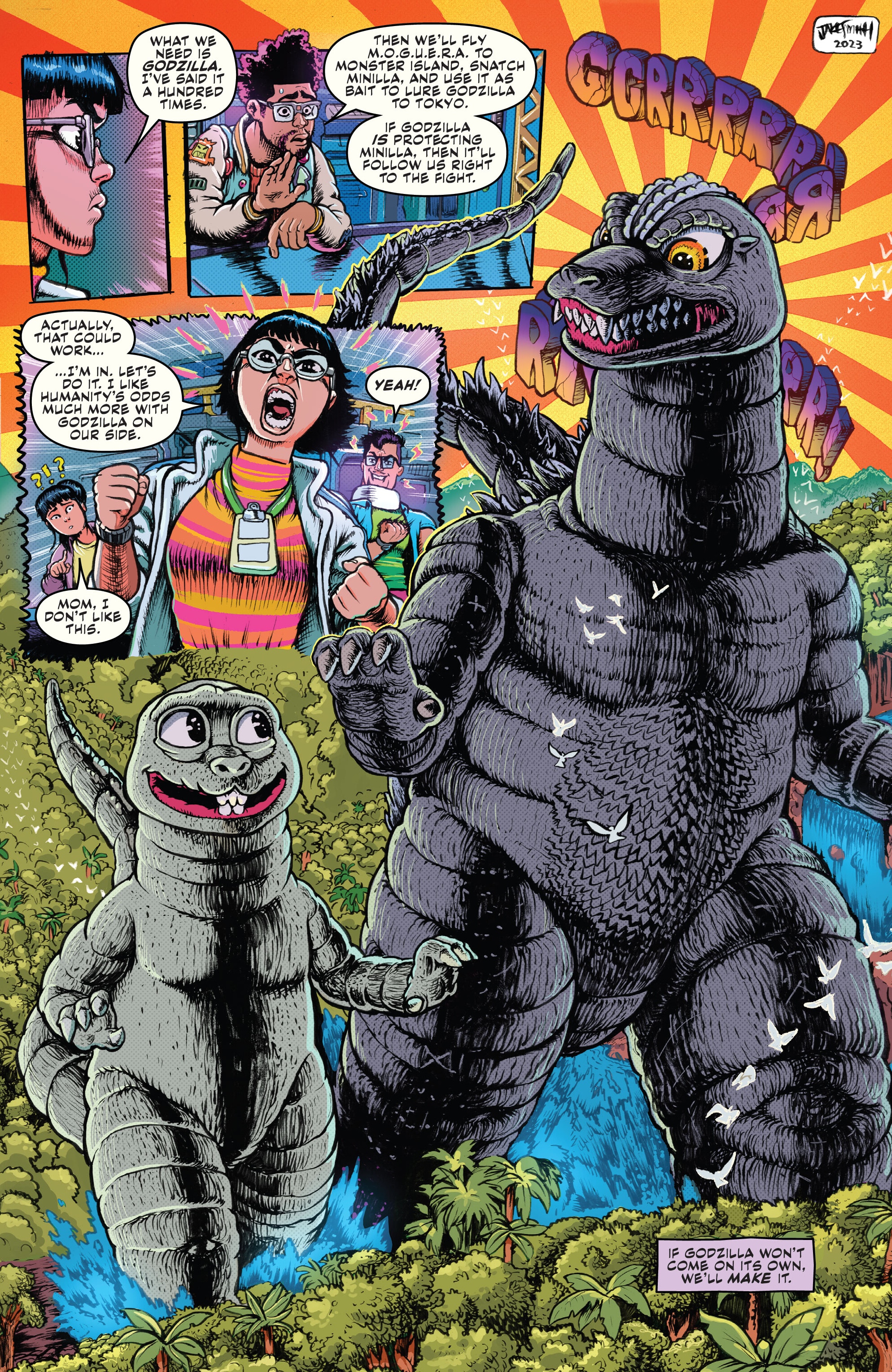 Godzilla: War for Humanity (2023-) issue 3 - Page 10