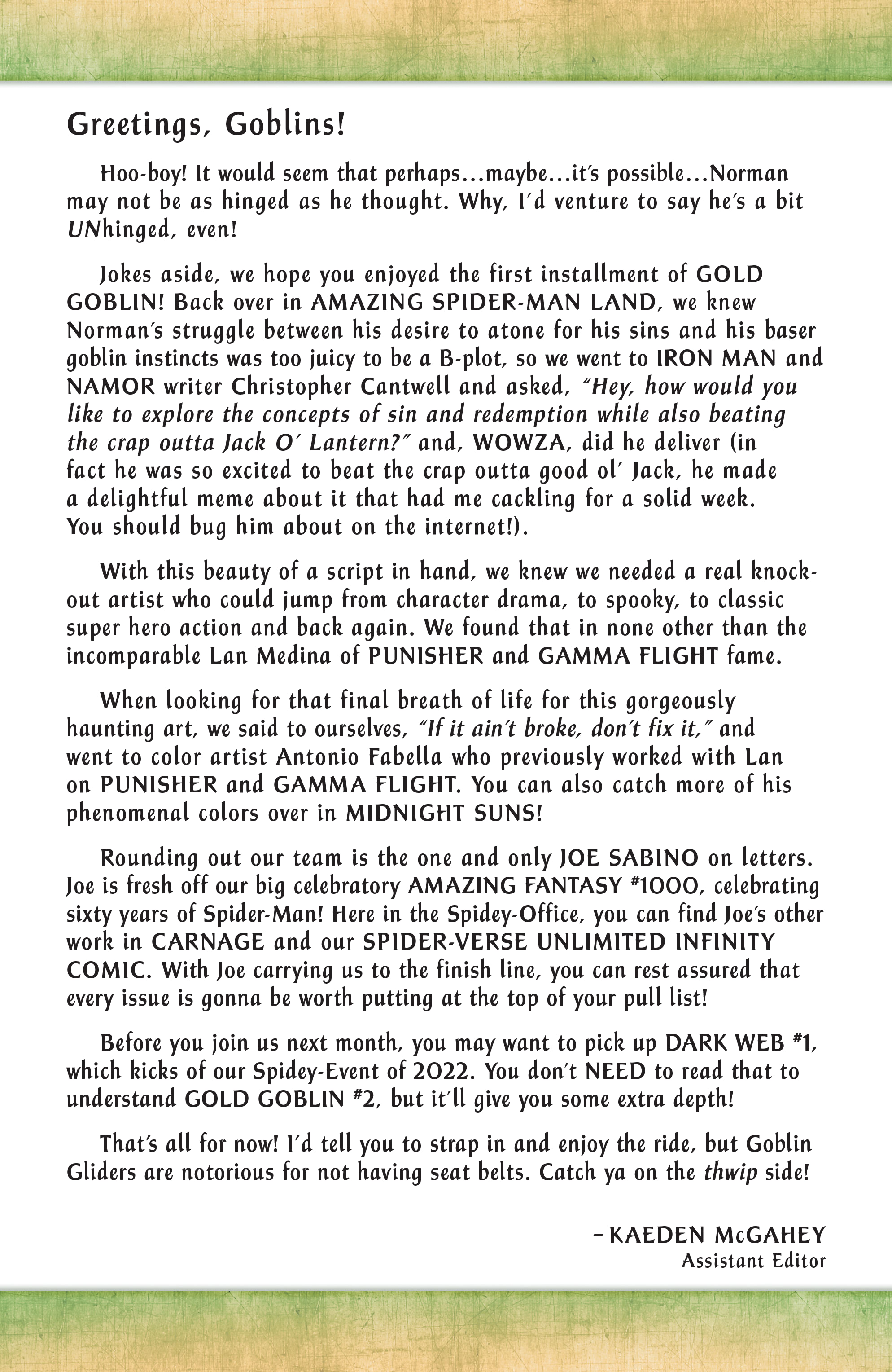 Gold Goblin (2022-) issue 1 - Page 25