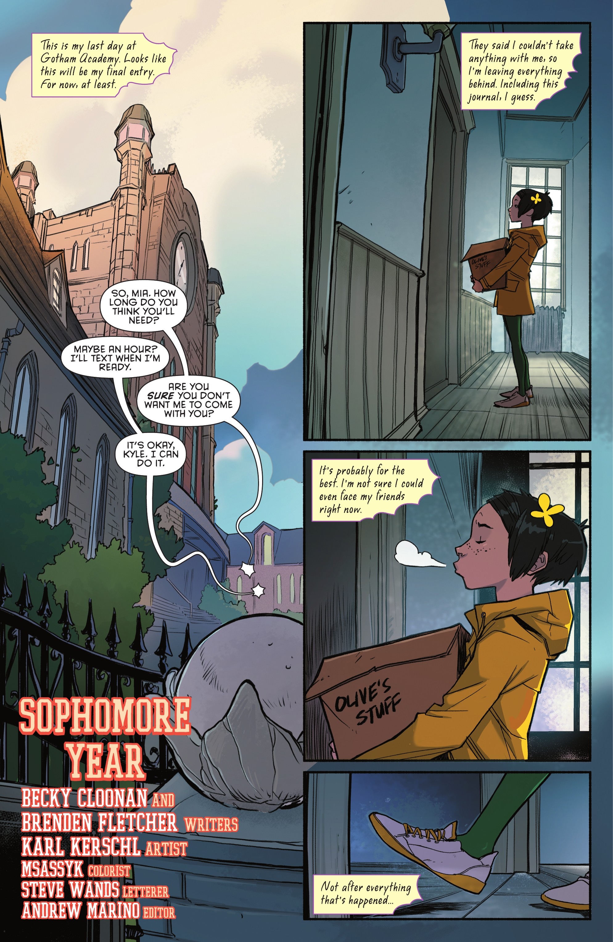 Gotham Academy: Maps of Mystery (2023-) issue 1 - Page 27