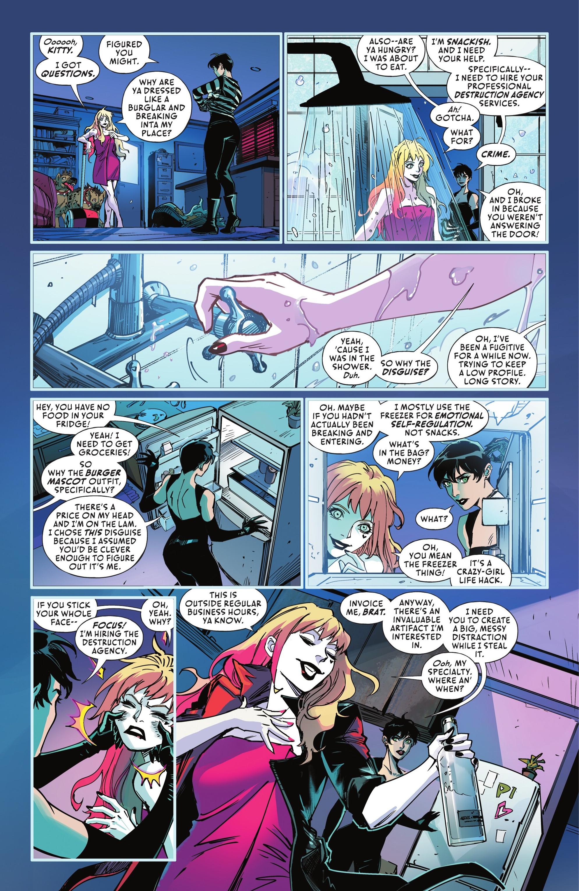 Gotham City Sirens: Unfit for Orbit (2025-): Chapter 1 - Page 7
