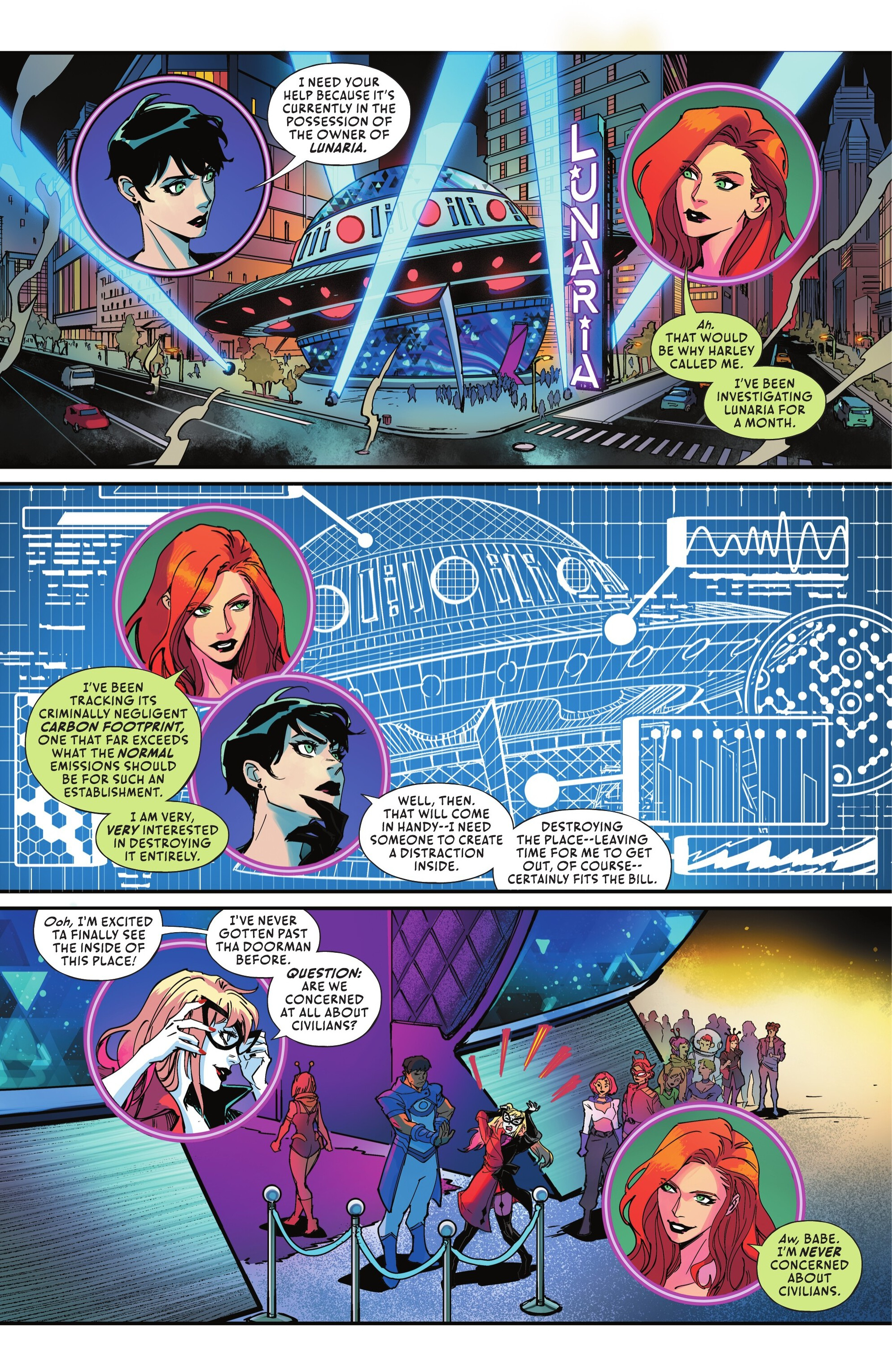 Gotham City Sirens: Unfit for Orbit (2025-): Chapter 1 - Page 10