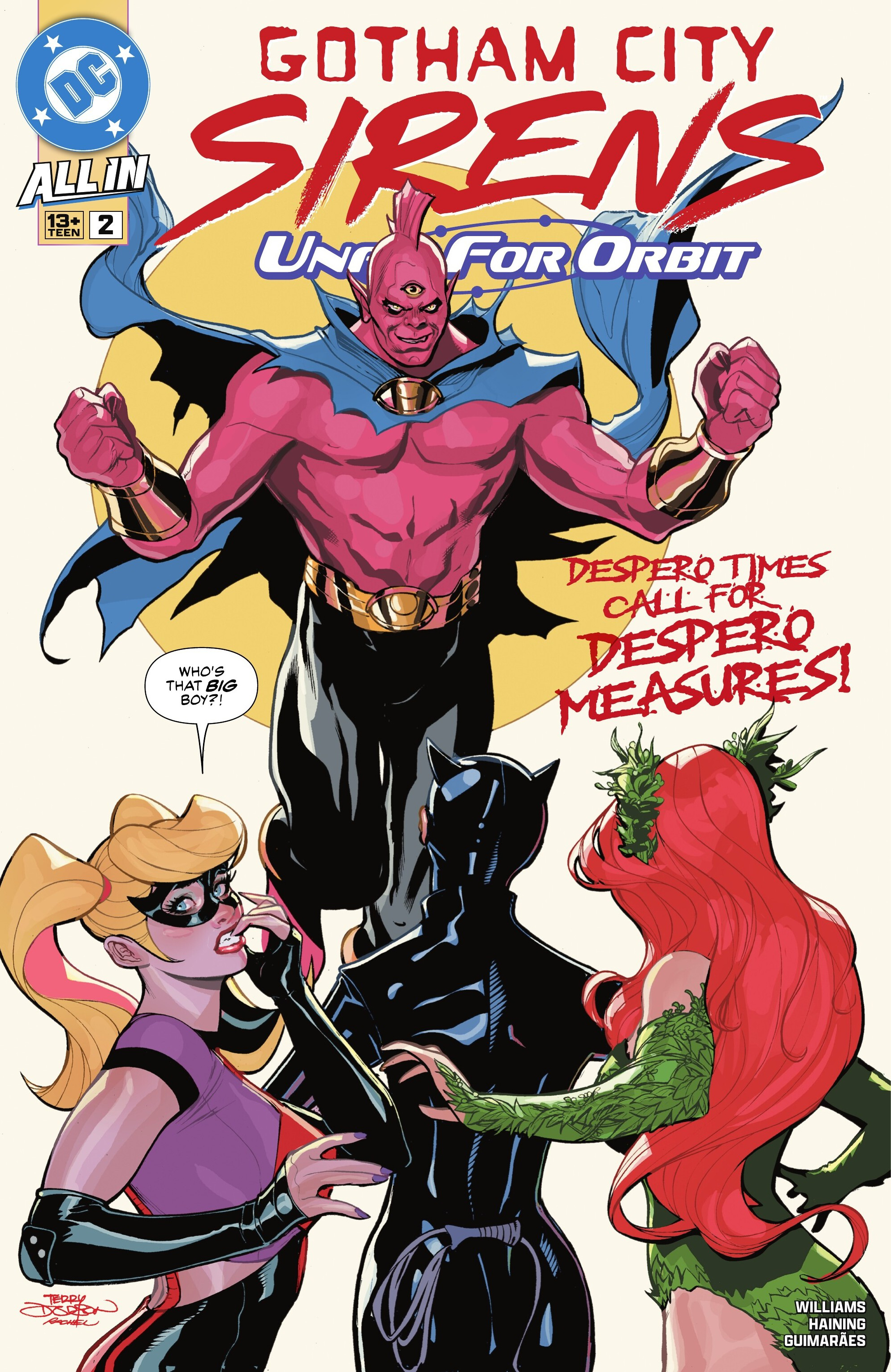 Gotham City Sirens: Unfit for Orbit (2025-): Chapter 2 - Page 1