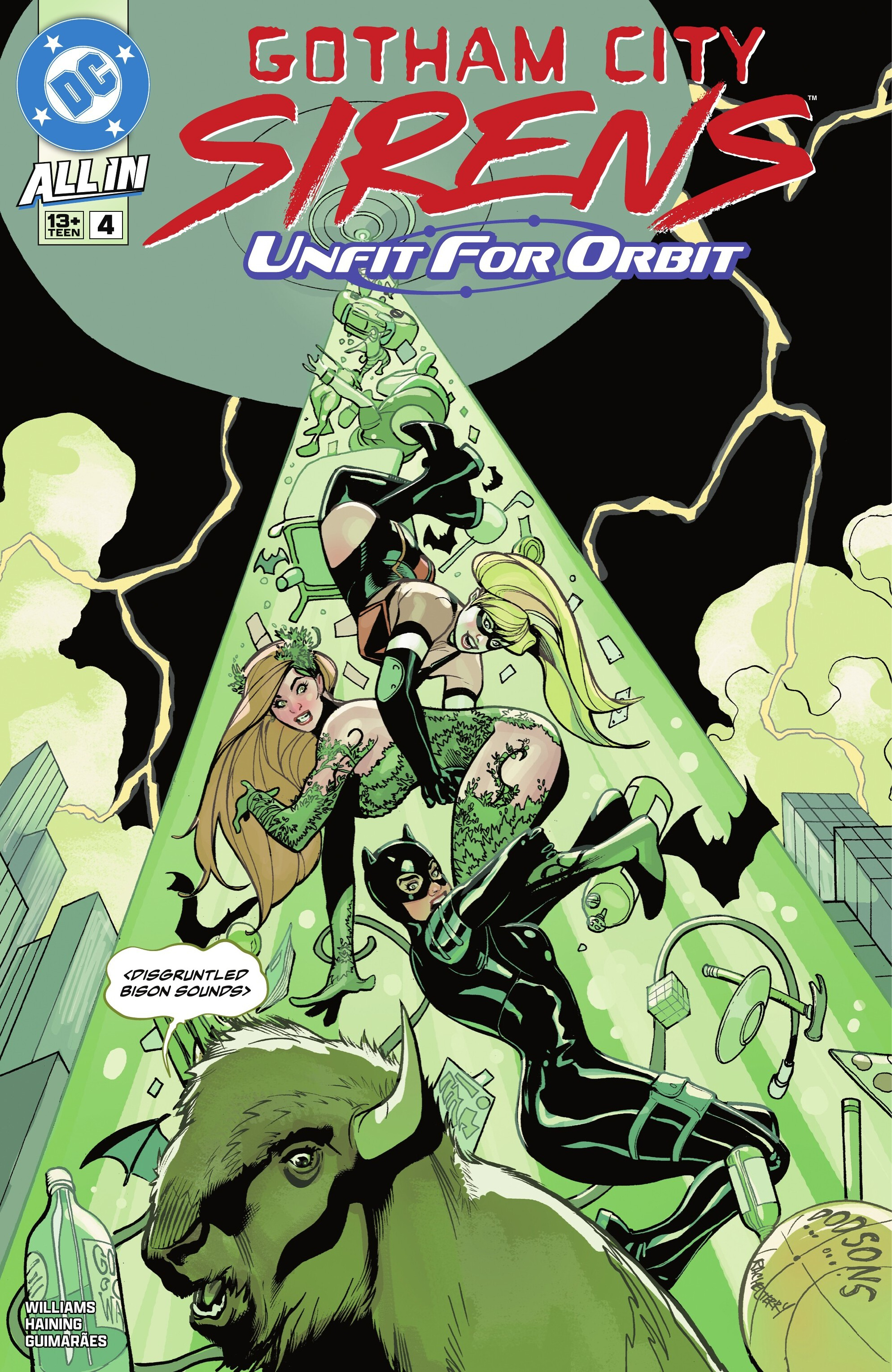 Gotham City Sirens: Unfit for Orbit (2025-): Chapter 4 - Page 1