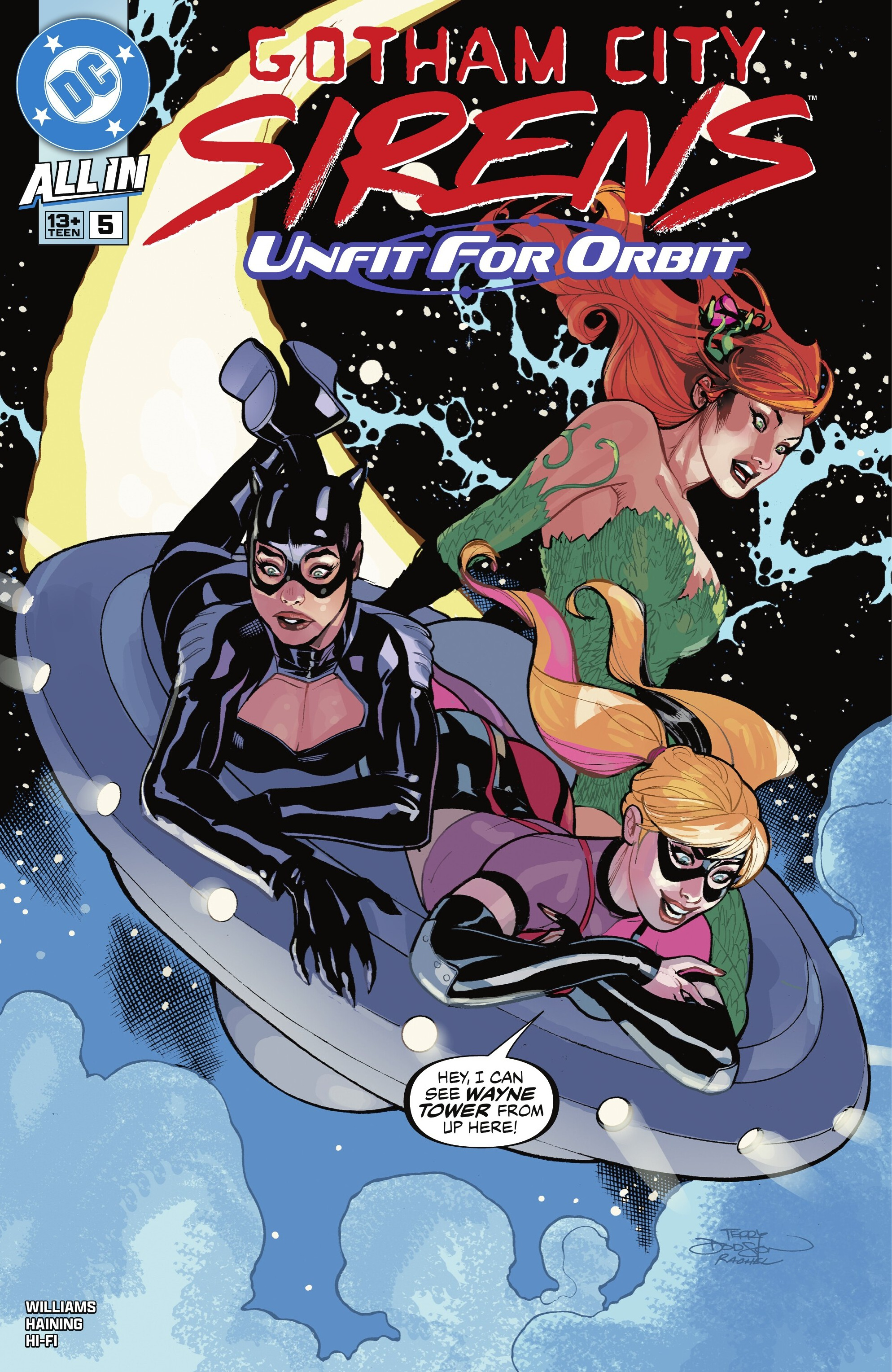 Gotham City Sirens: Unfit for Orbit (2025-): Chapter 5 - Page 1