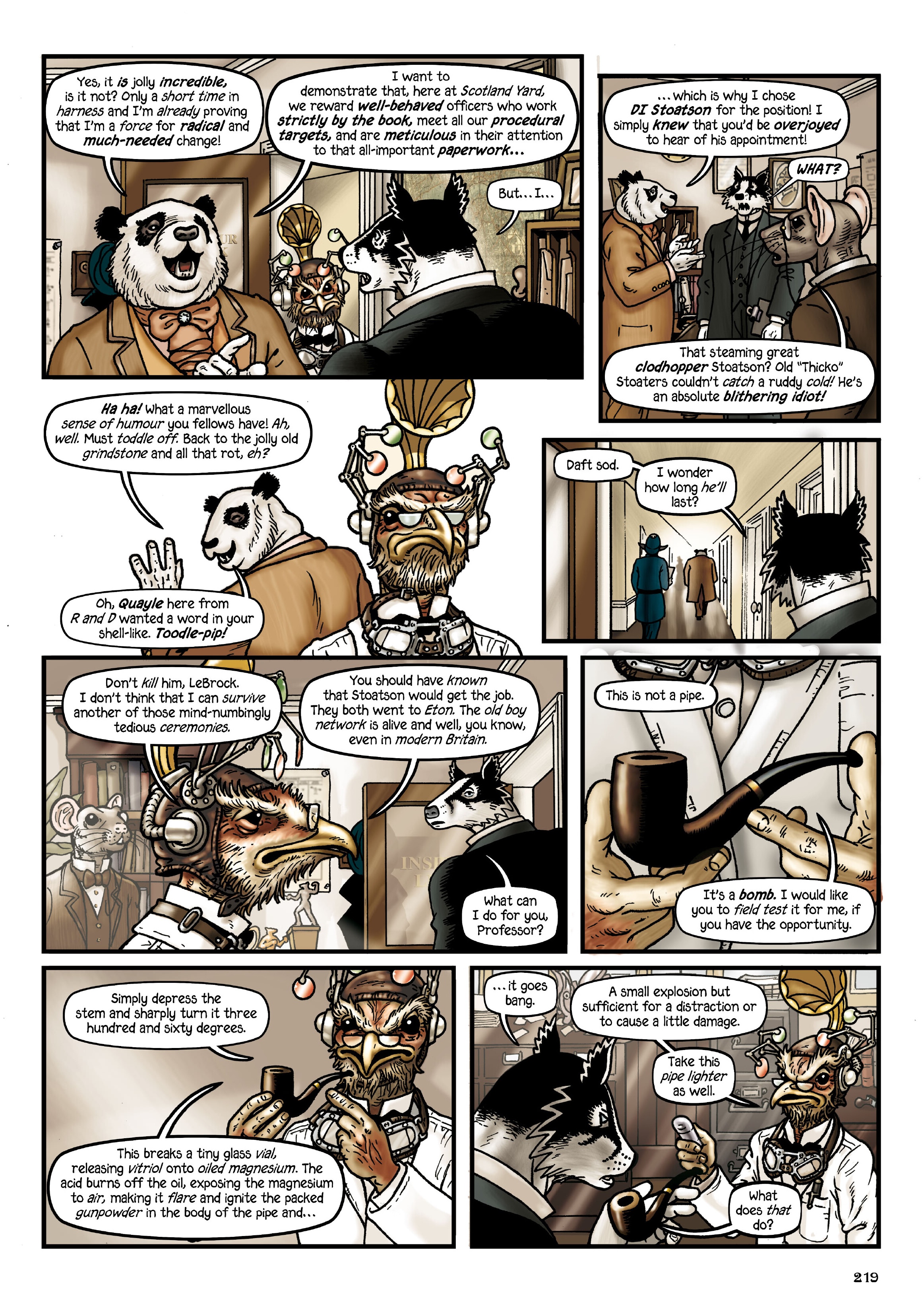 Grandville Integral (2021) issue HC - Page 223