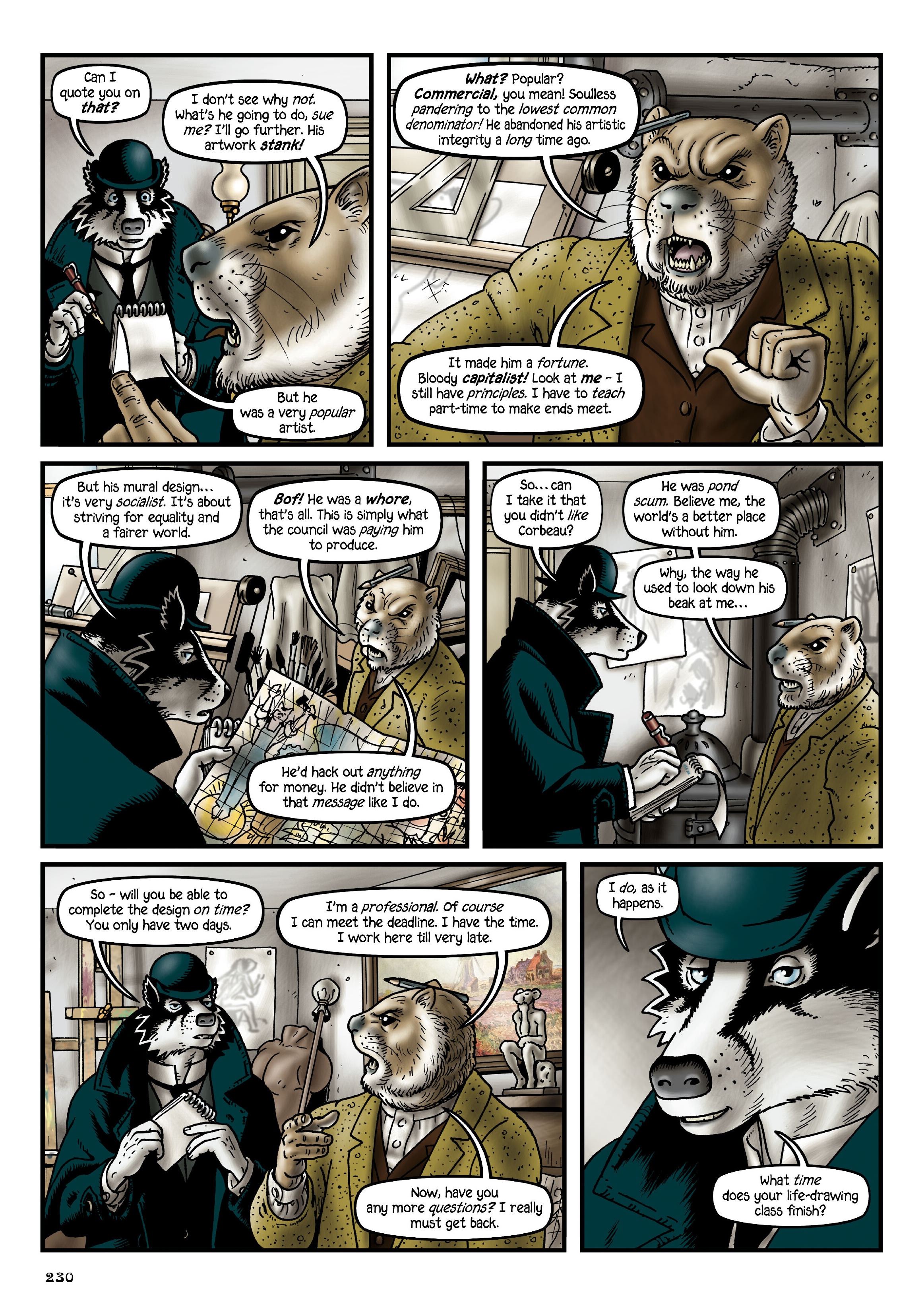 Grandville Integral (2021) issue HC - Page 234