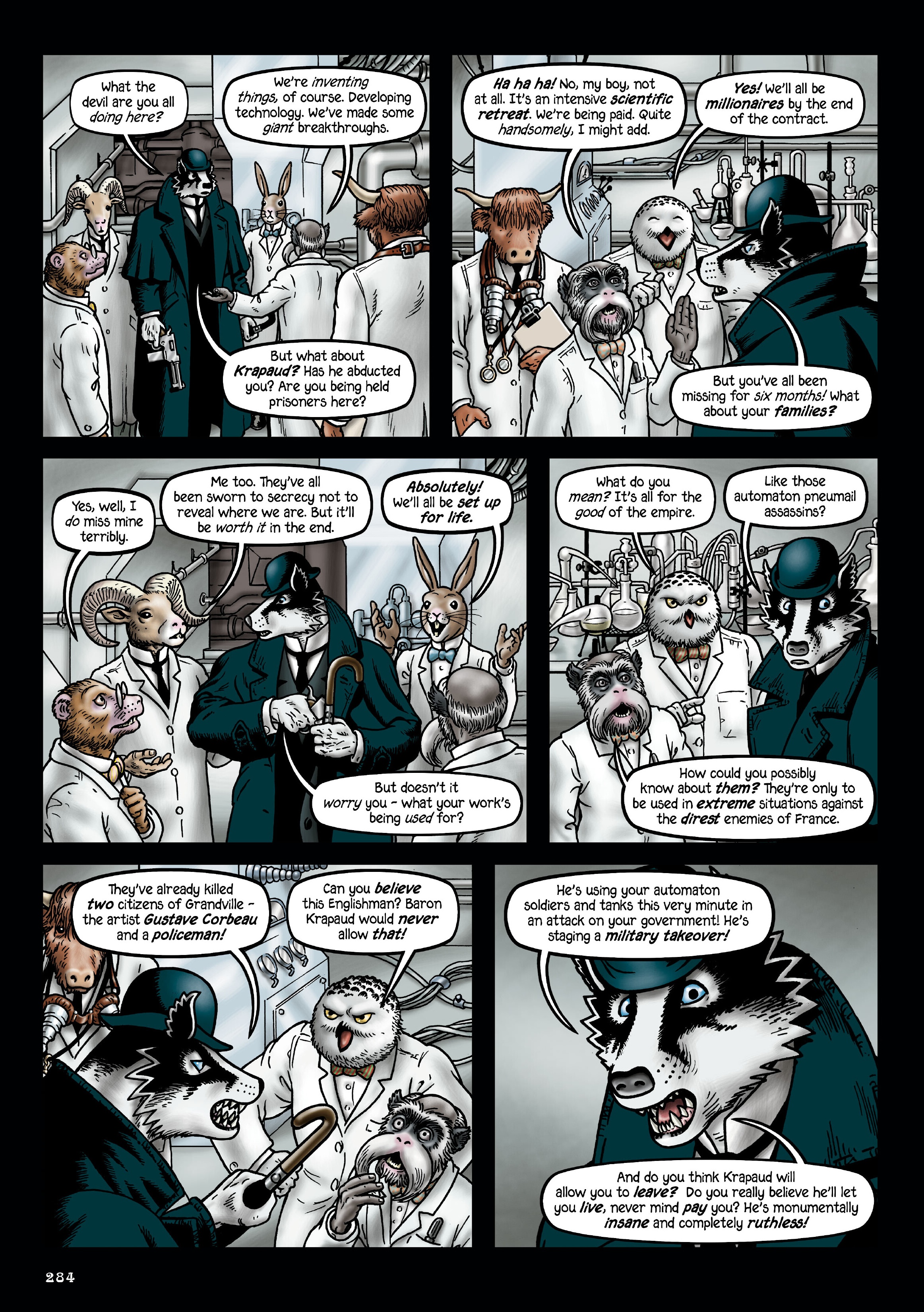 Grandville Integral (2021) issue HC - Page 288