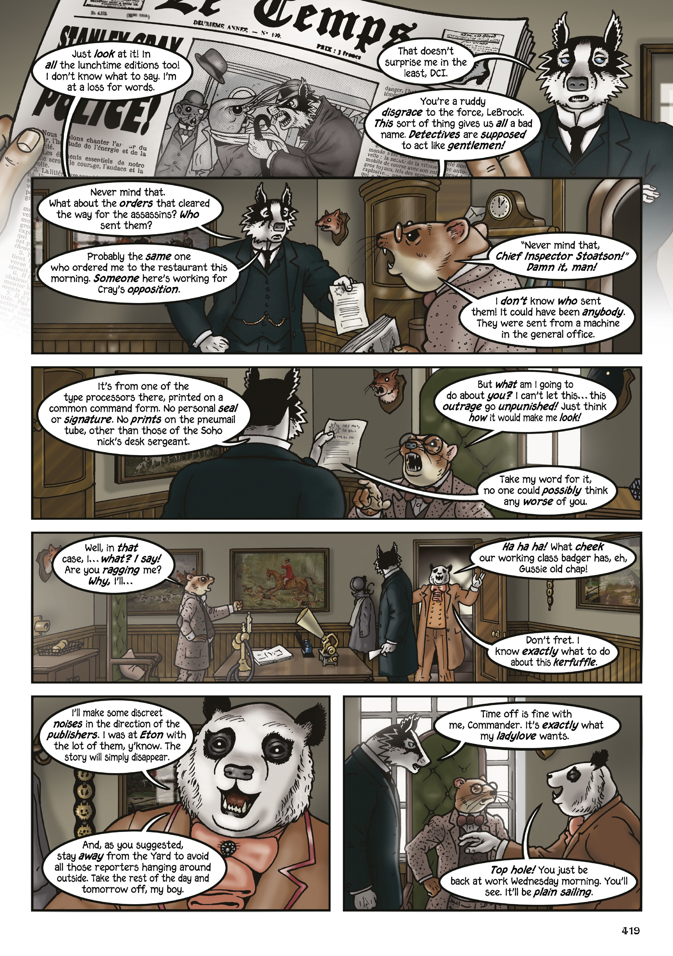 Grandville Integral (2021) issue HC - Page 423