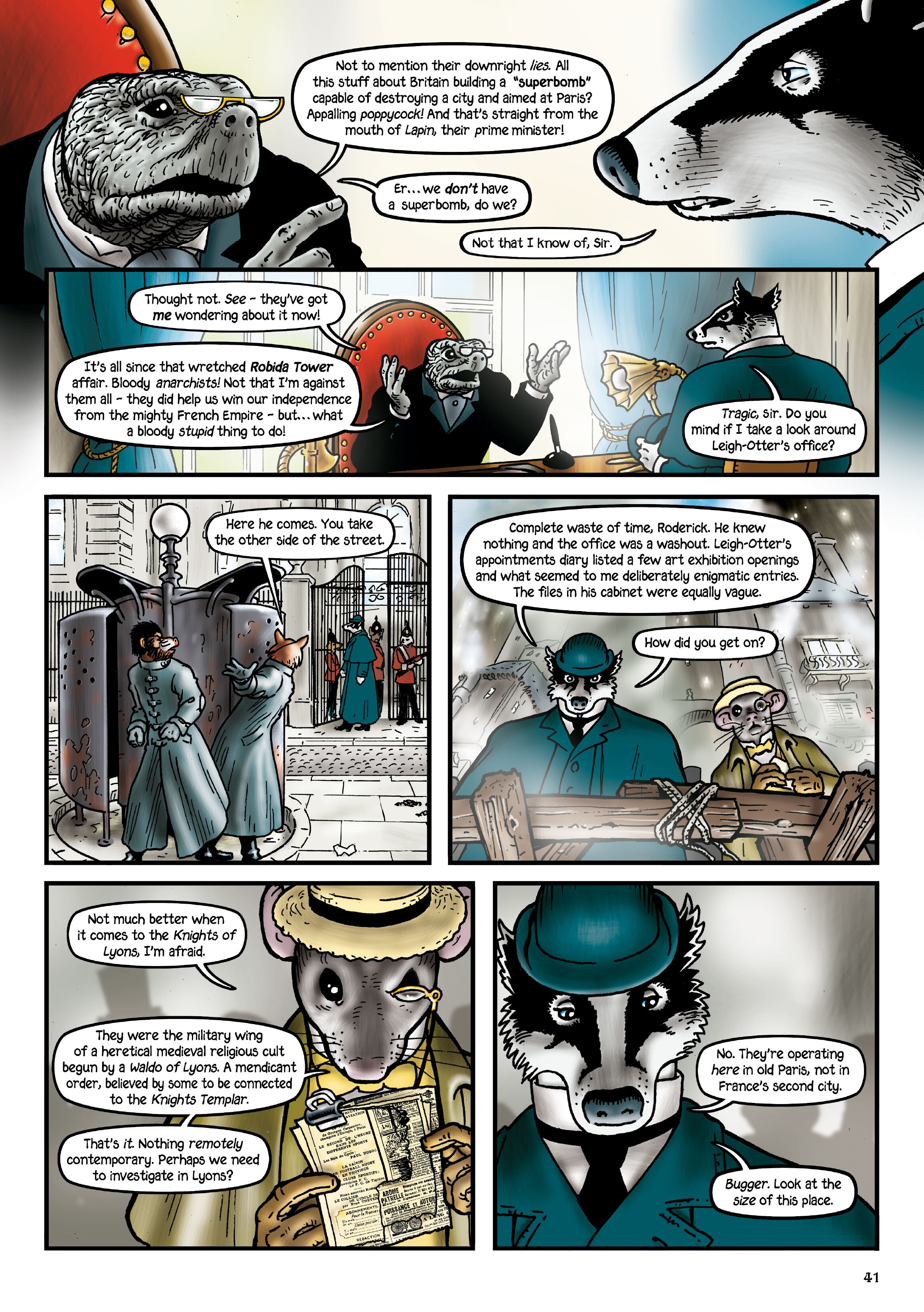 Grandville Integral (2021) issue HC - Page 45