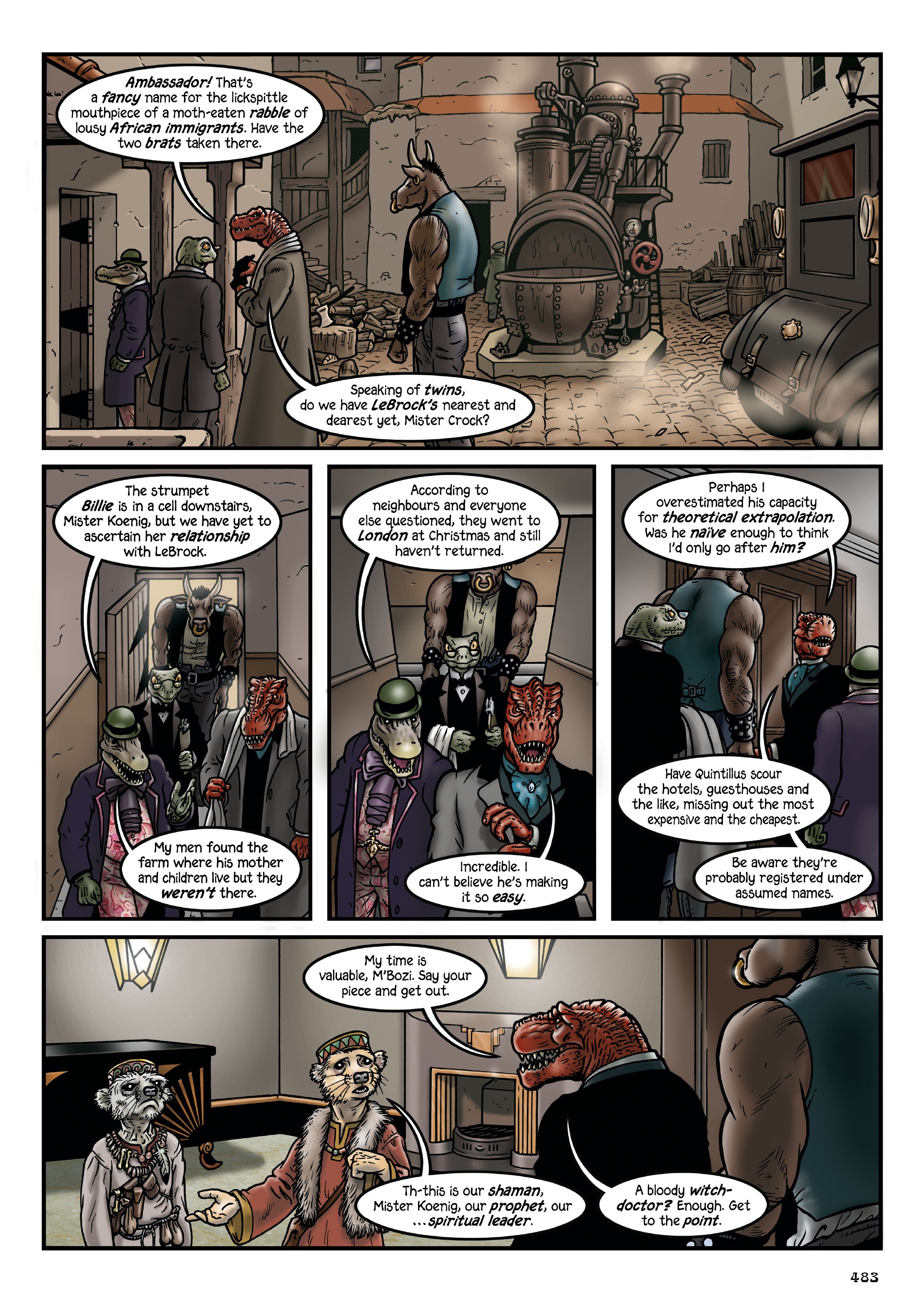 Grandville Integral (2021) issue HC - Page 487