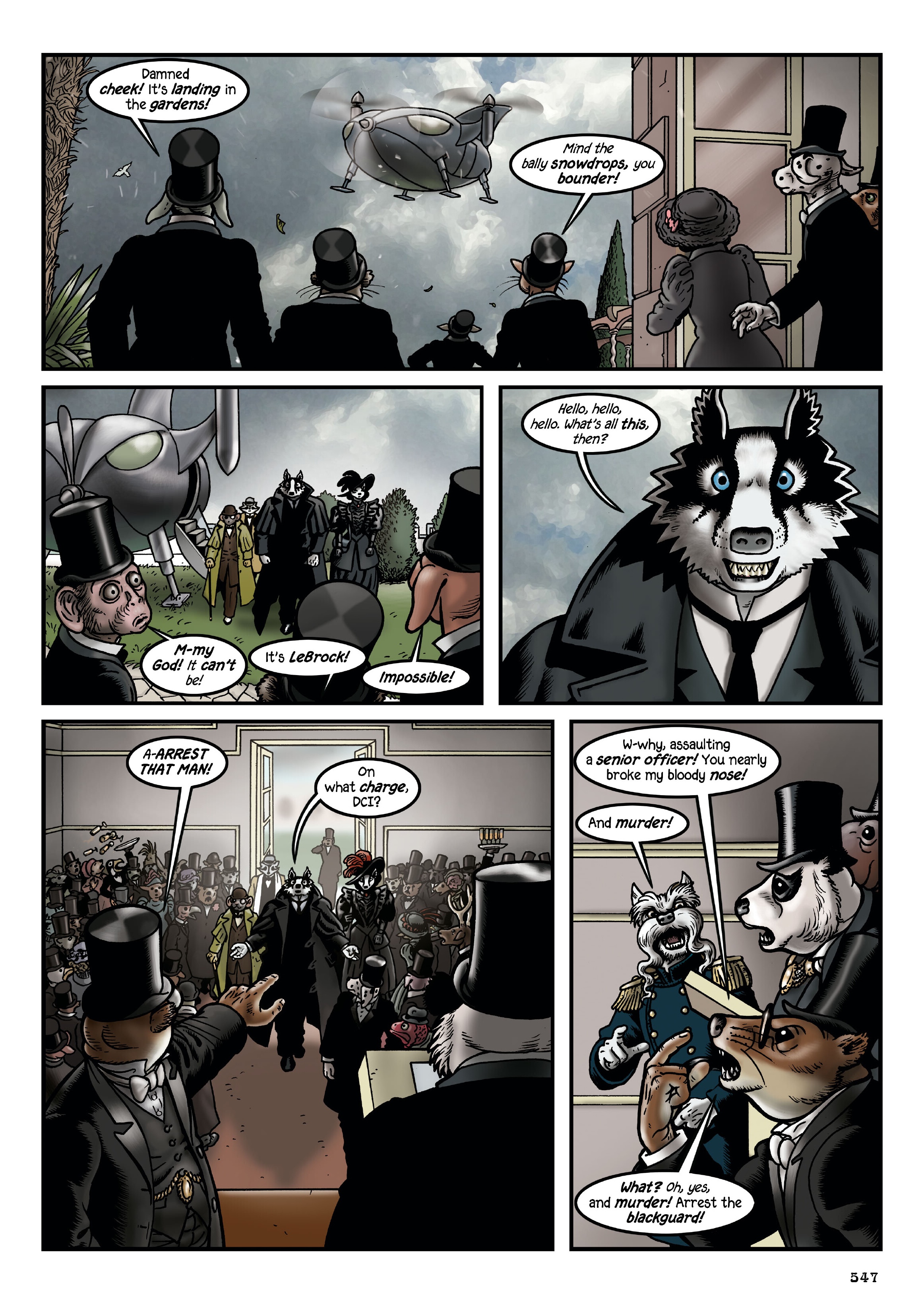 Grandville Integral (2021) issue HC - Page 551