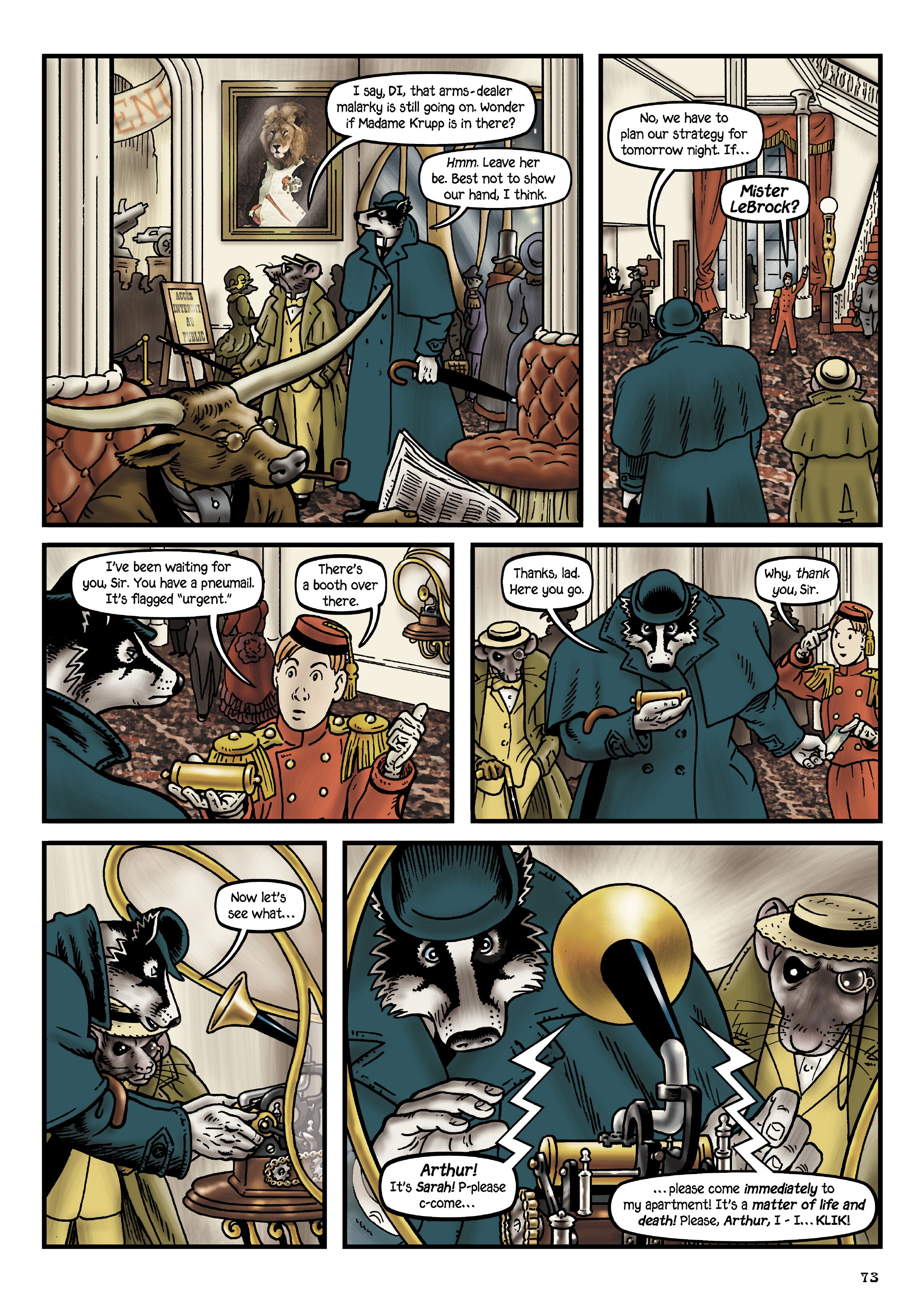 Grandville Integral (2021) issue HC - Page 77