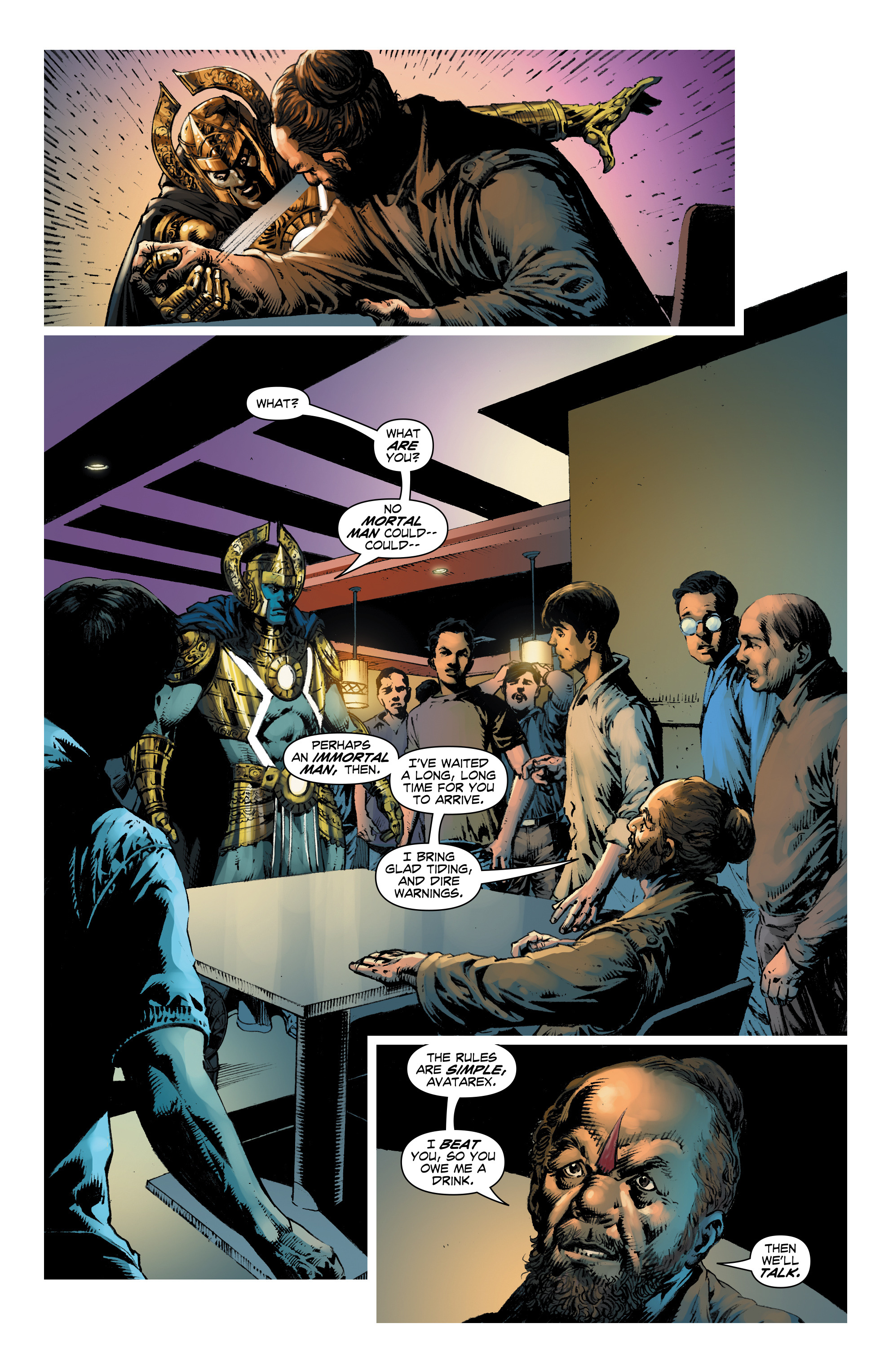 Grant Morrison's Avatarex: Destroyer of Darkness issue 3 - Page 14