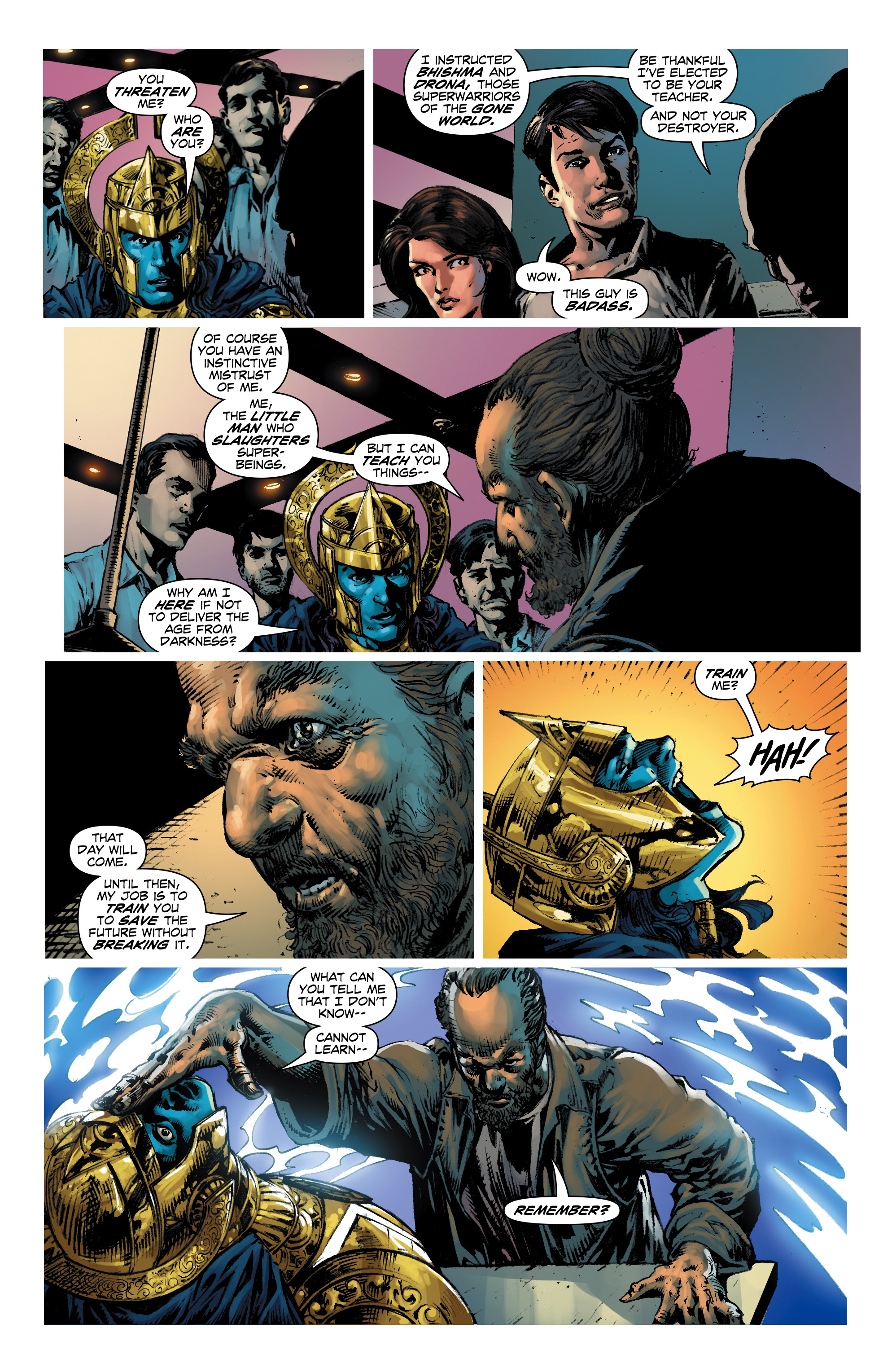 Grant Morrison's Avatarex: Destroyer of Darkness issue 3 - Page 19