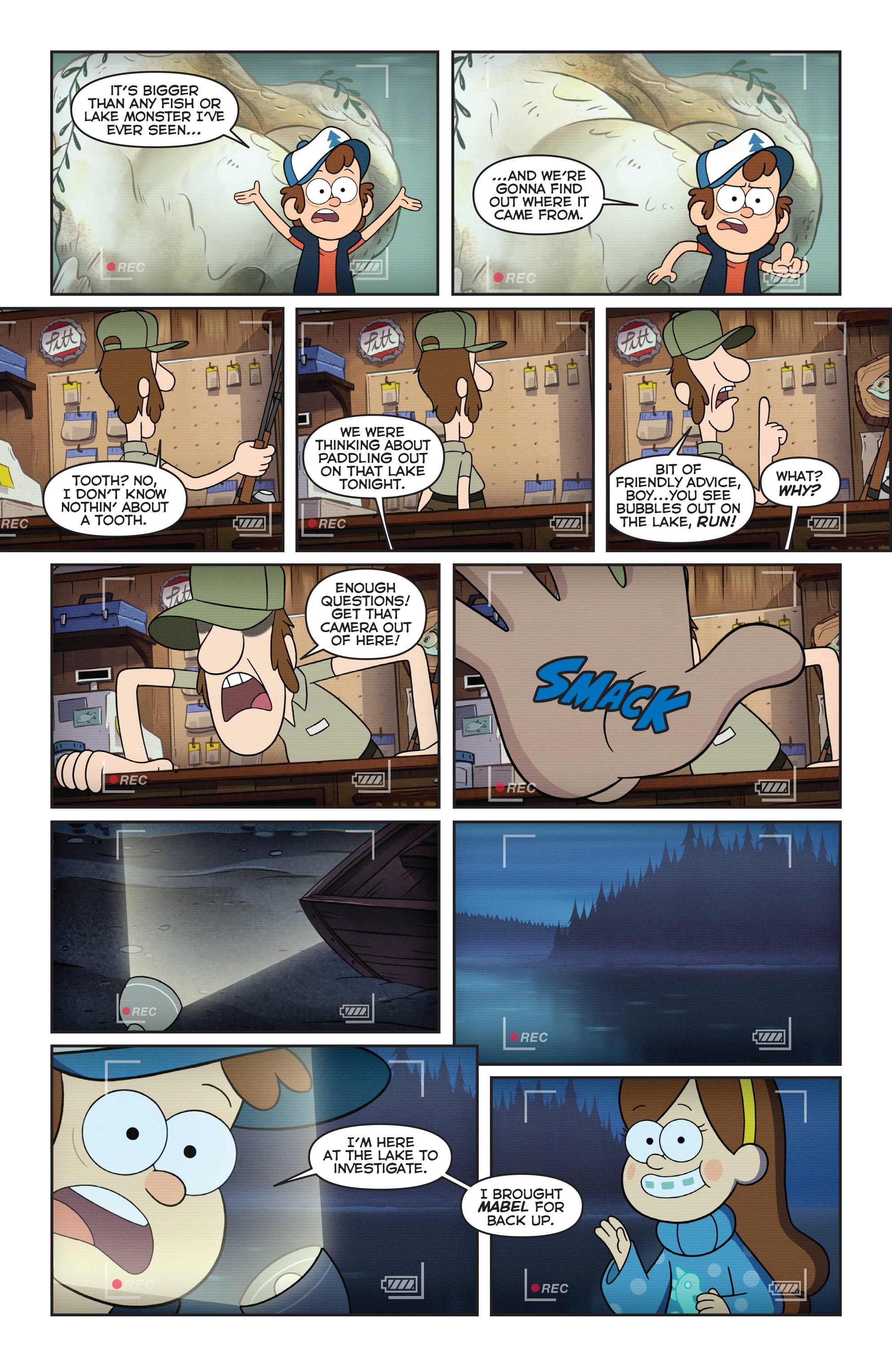 Gravity Falls Shorts Cinestory Comic (2017) issue 3 - Page 4