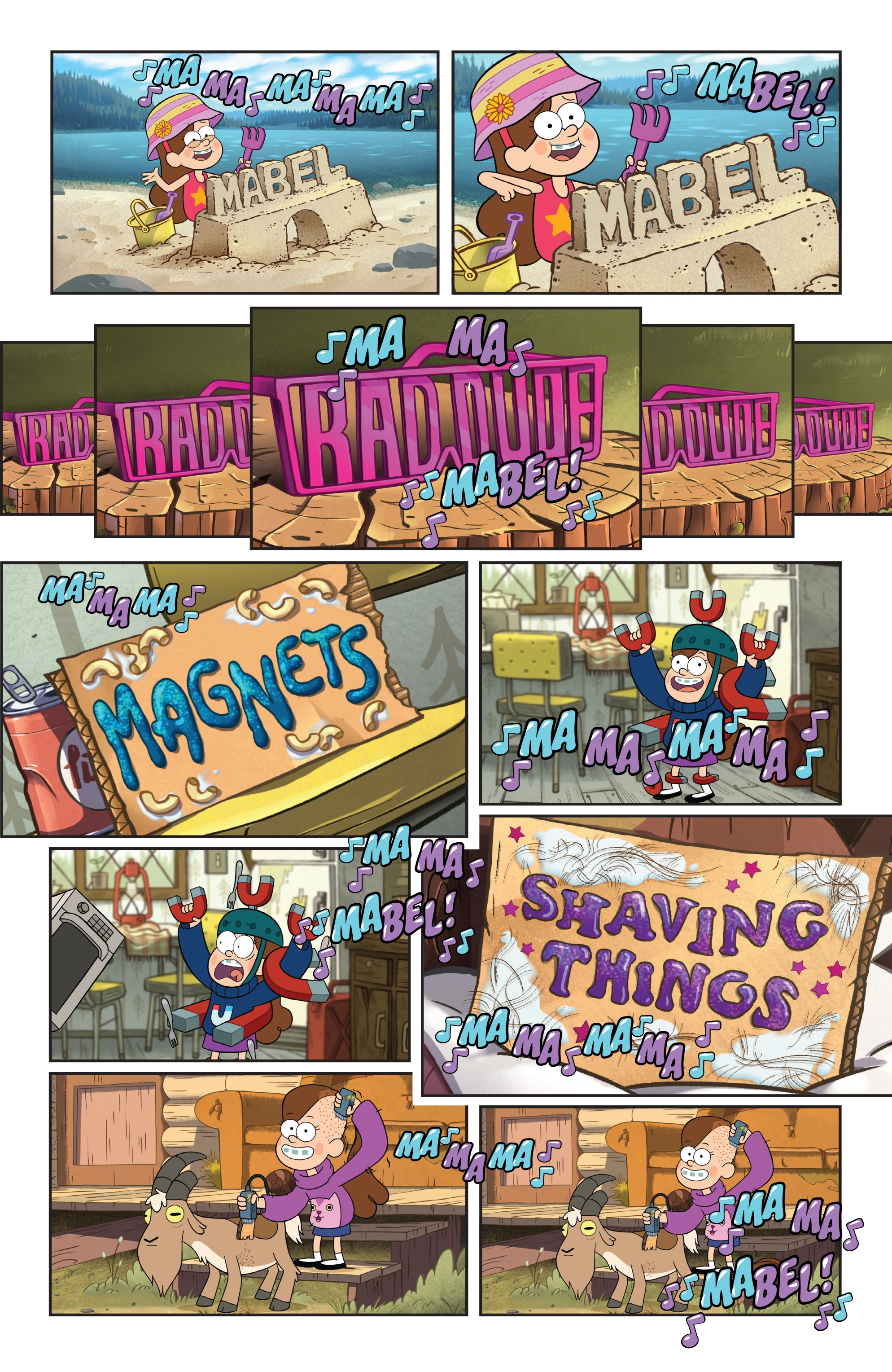 Gravity Falls Shorts Cinestory Comic (2017) issue 3 - Page 13