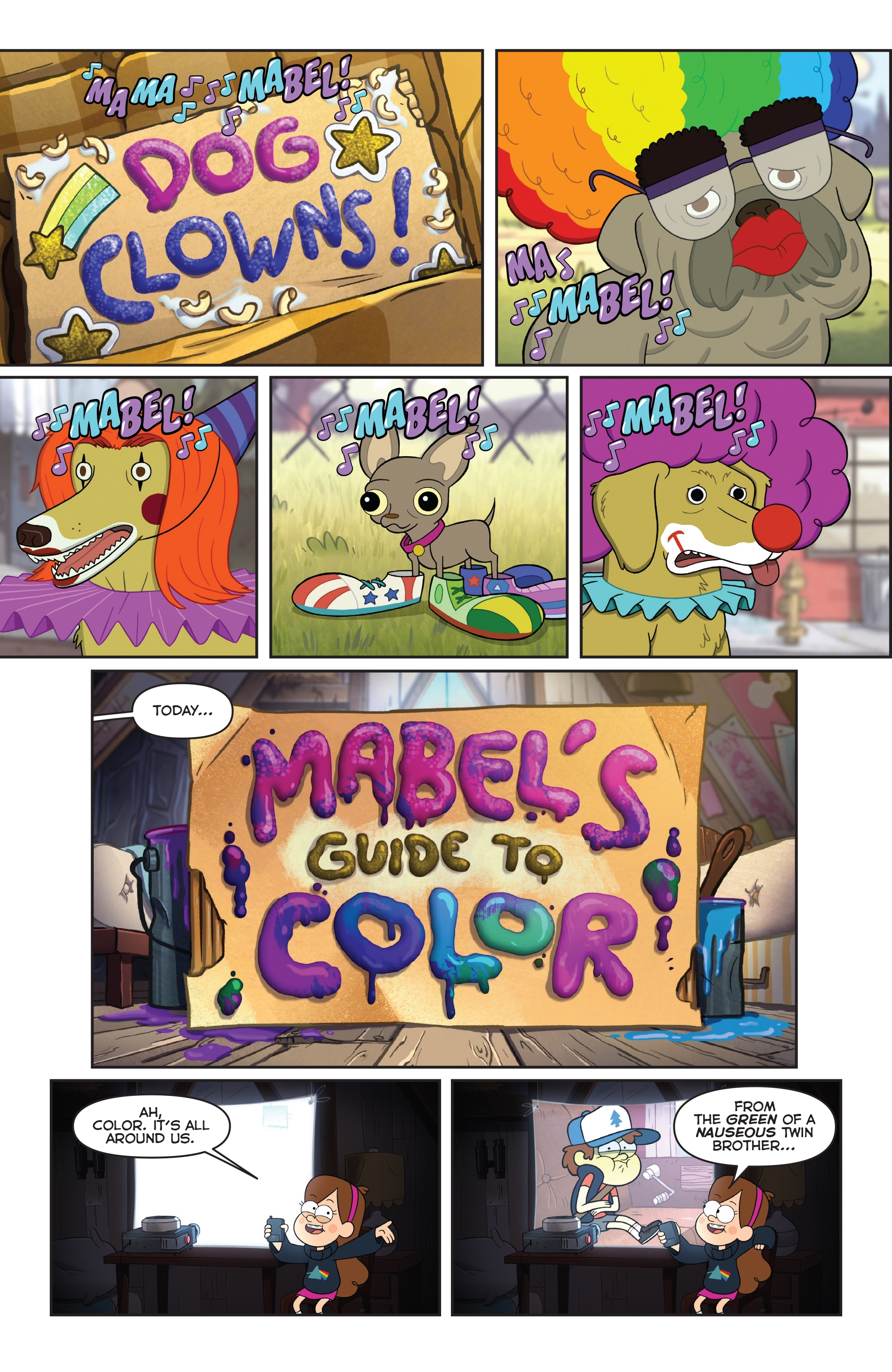 Gravity Falls Shorts Cinestory Comic (2017) issue 3 - Page 14