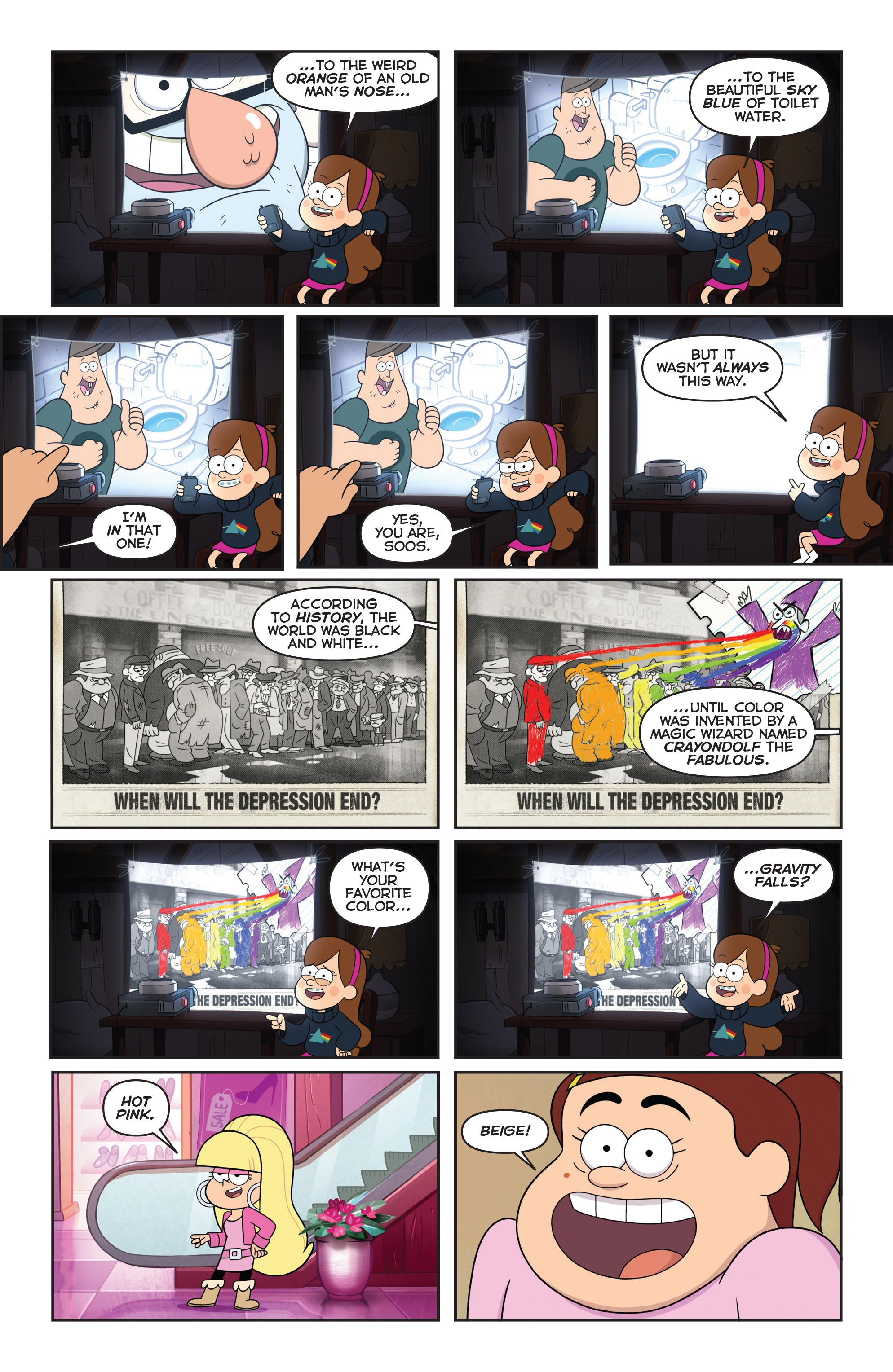 Gravity Falls Shorts Cinestory Comic (2017) issue 3 - Page 15