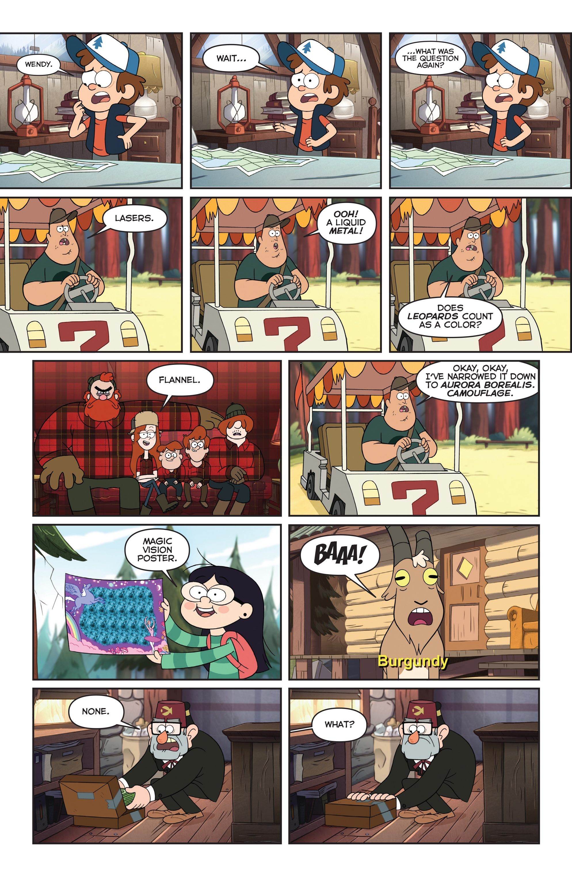 Gravity Falls Shorts Cinestory Comic (2017) issue 3 - Page 16