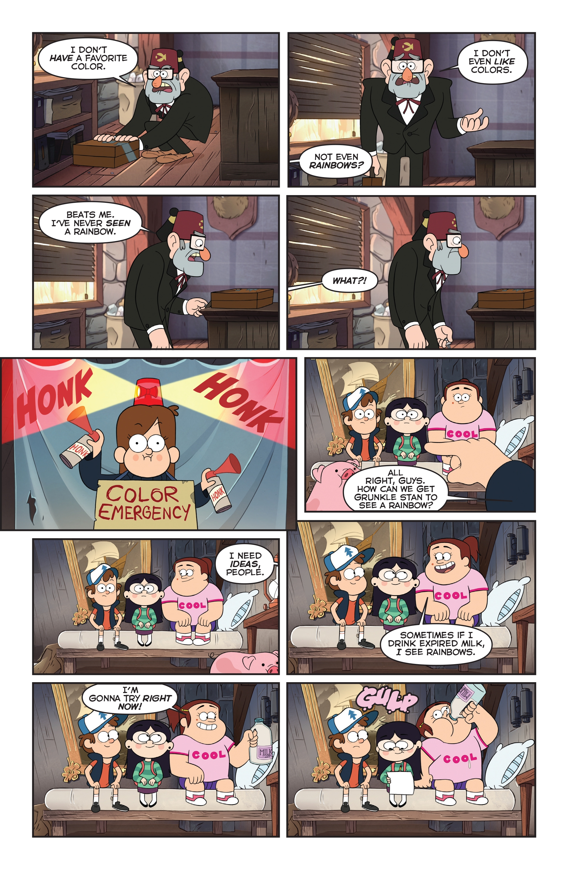 Gravity Falls Shorts Cinestory Comic (2017) issue 3 - Page 17