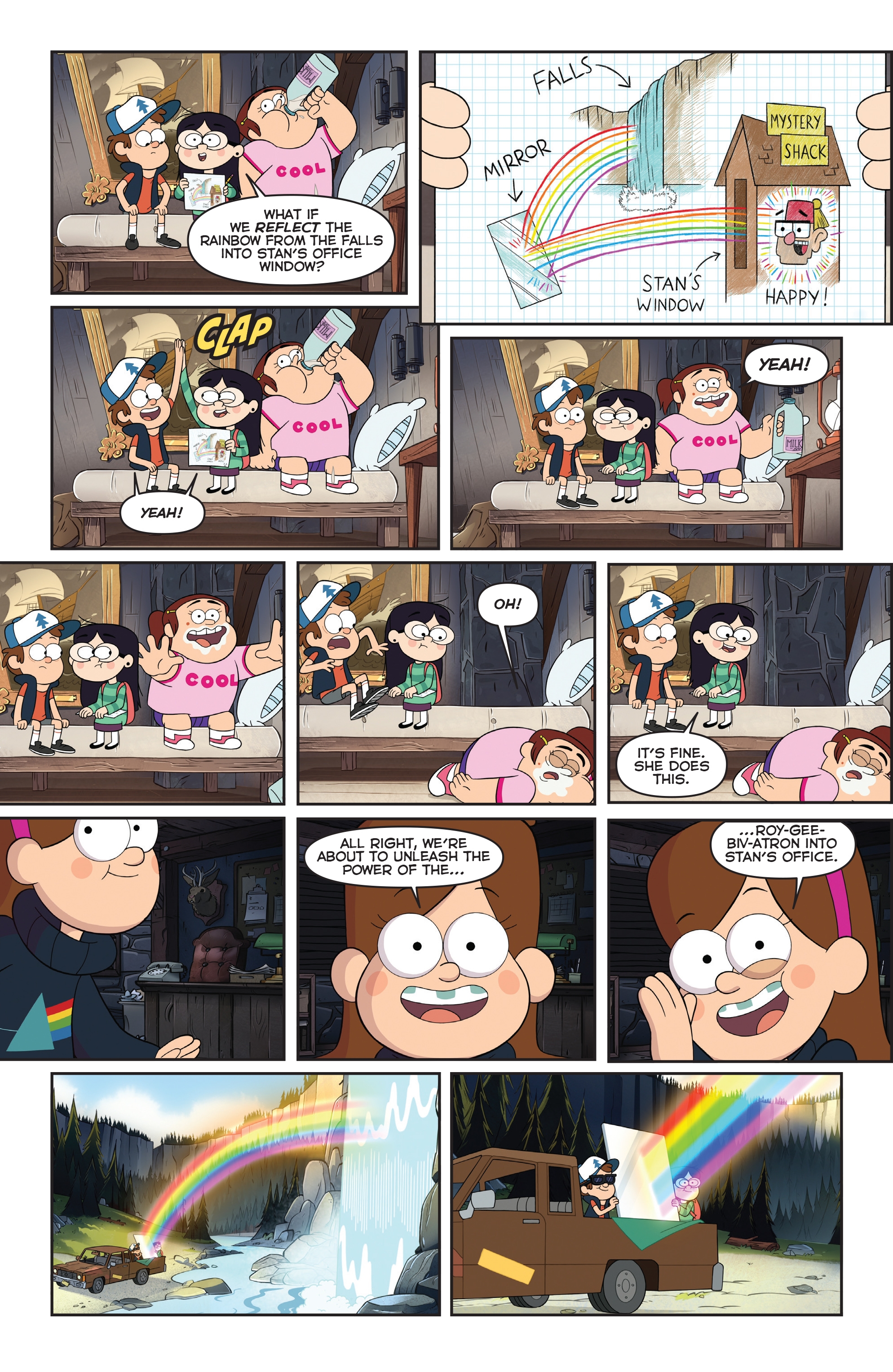 Gravity Falls Shorts Cinestory Comic (2017) issue 3 - Page 18