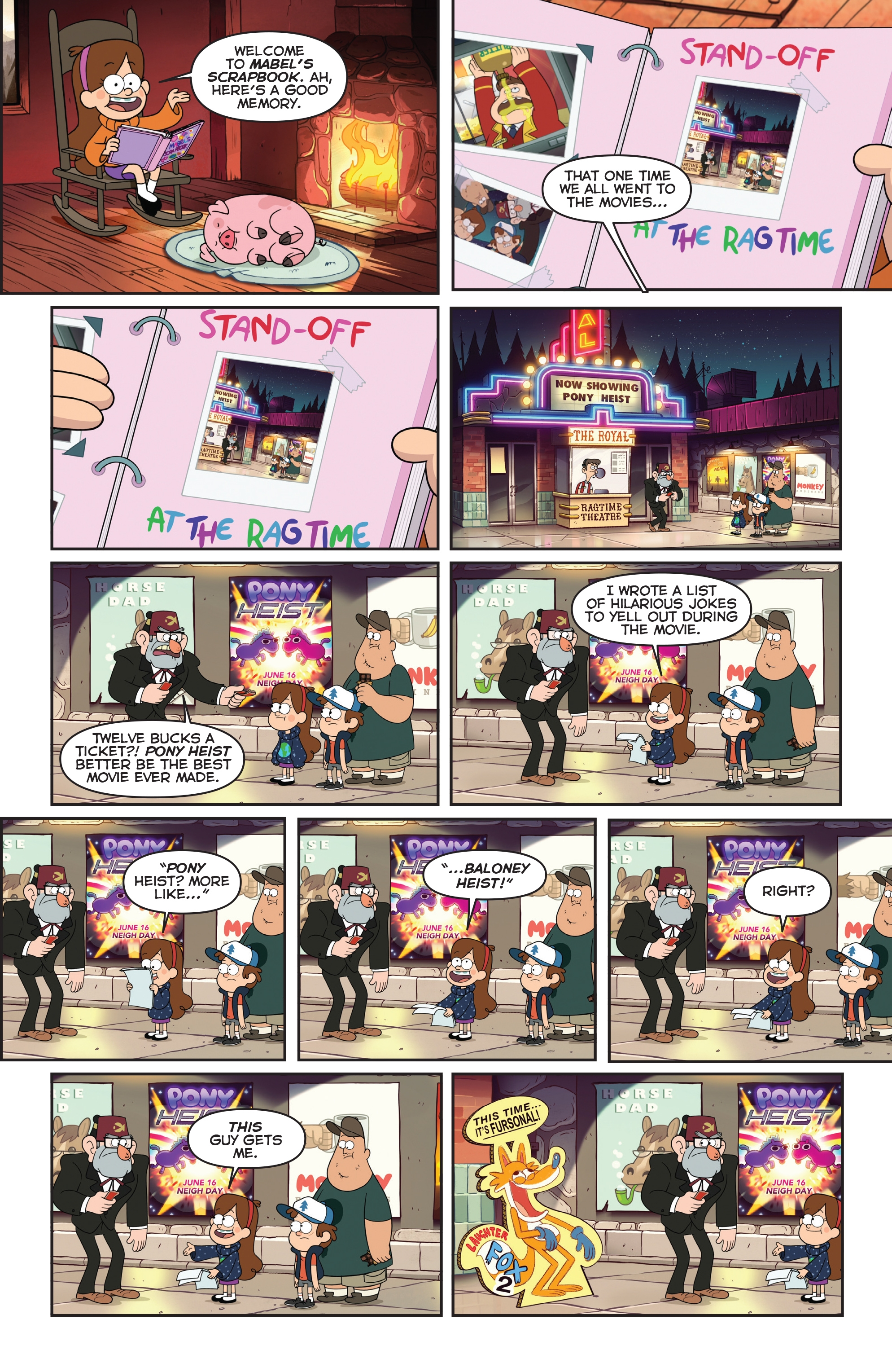 Gravity Falls Shorts Cinestory Comic (2017) issue 3 - Page 21