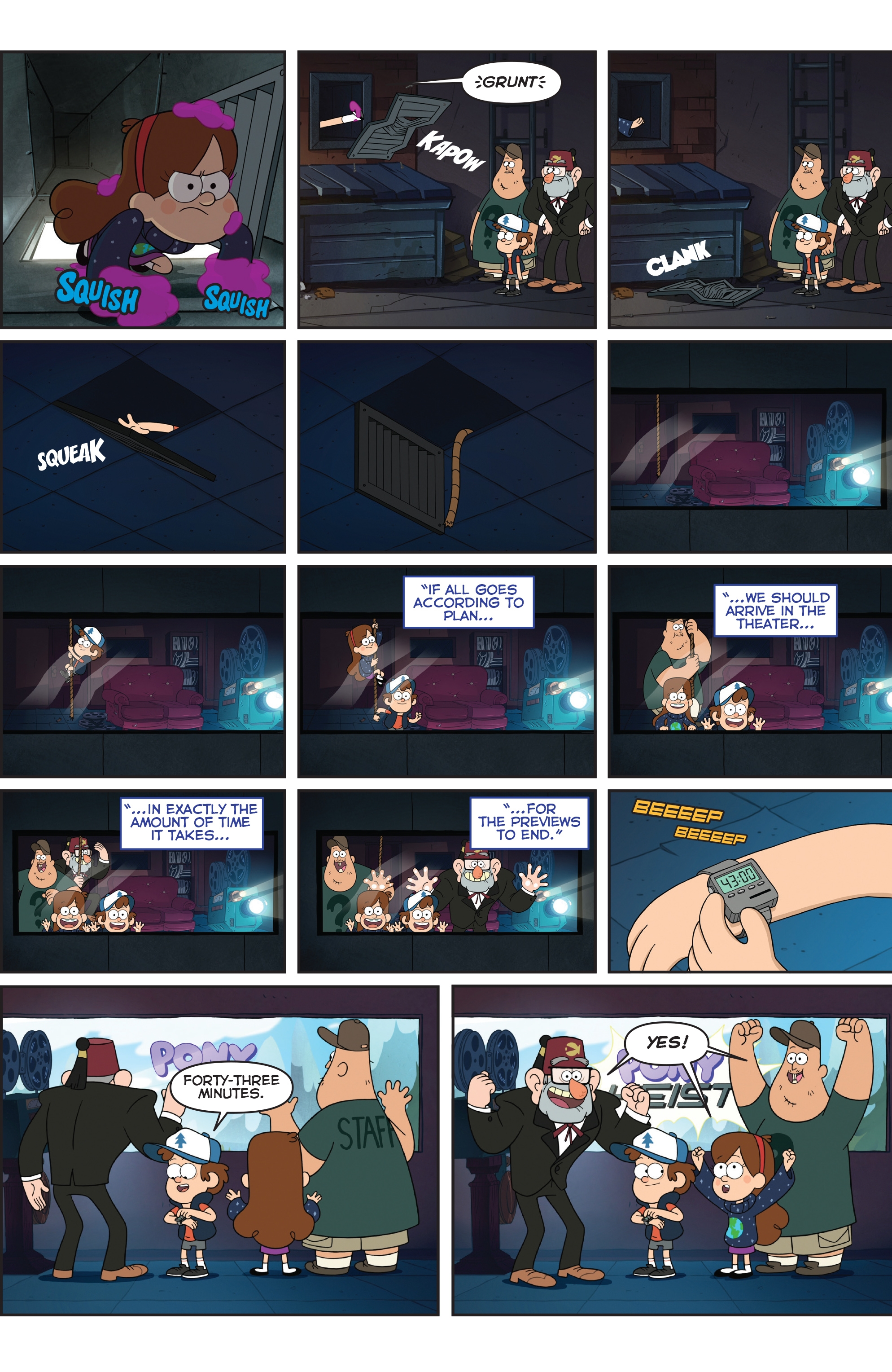 Gravity Falls Shorts Cinestory Comic (2017) issue 3 - Page 27