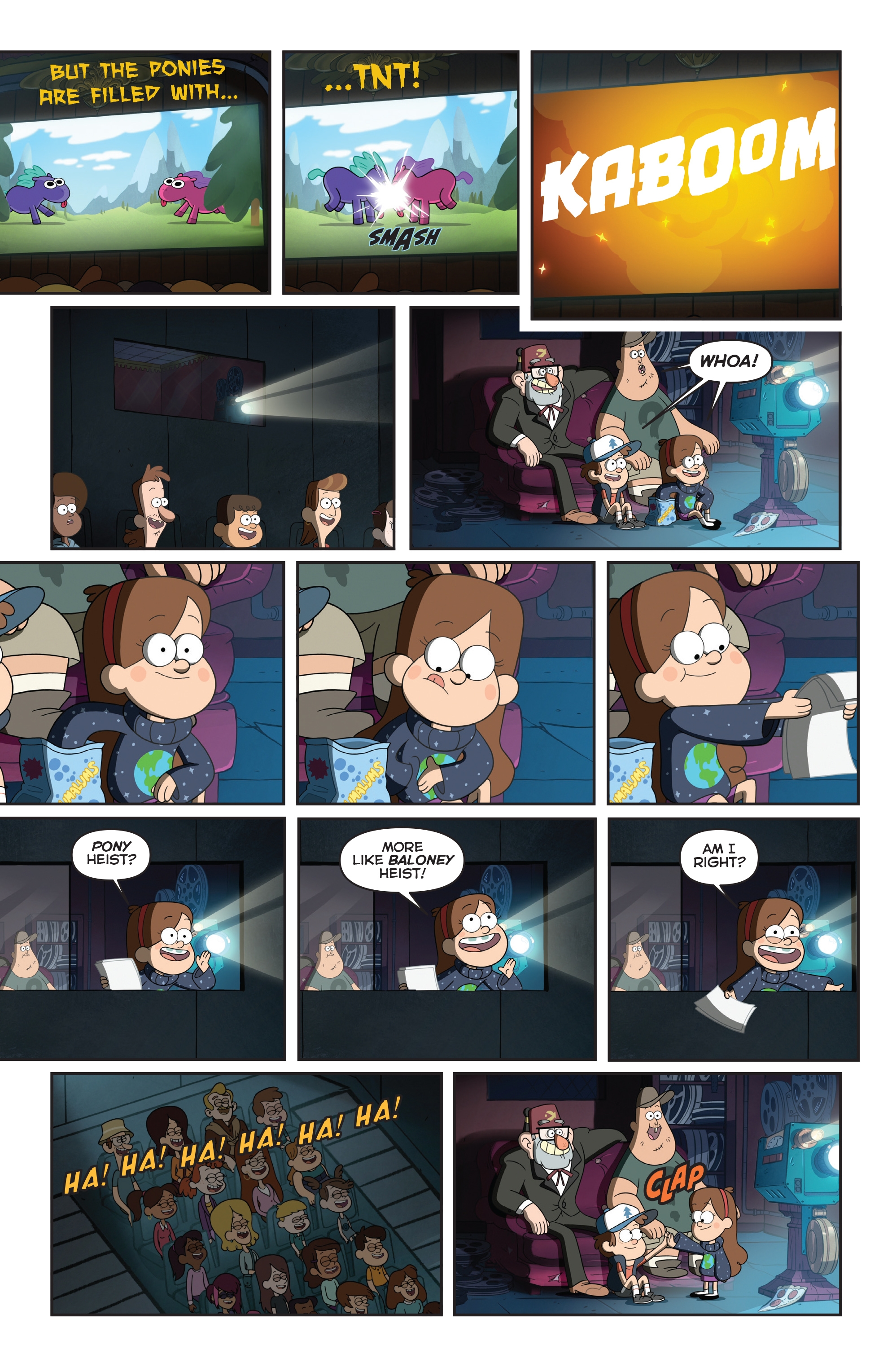 Gravity Falls Shorts Cinestory Comic (2017) issue 3 - Page 28