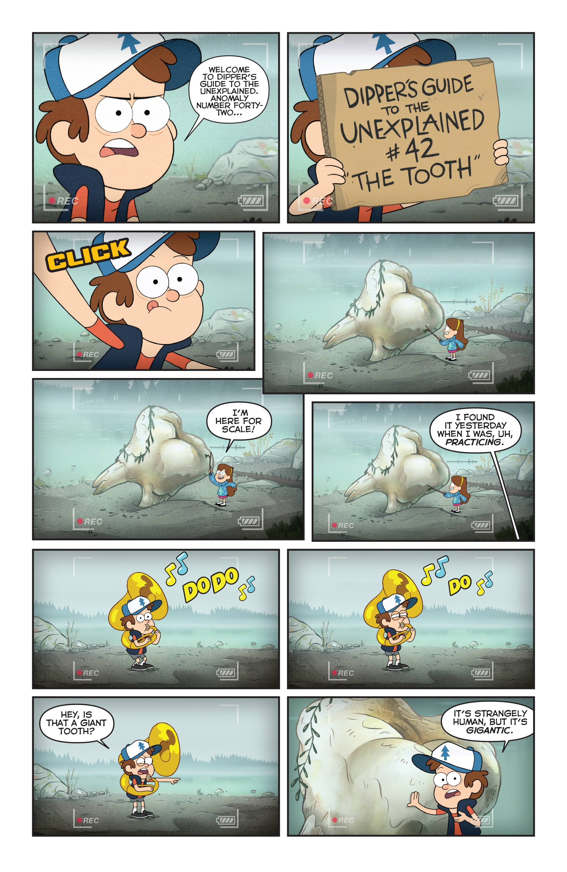 Gravity Falls Shorts Cinestory Comic (2017): Chapter 4 - Page 3