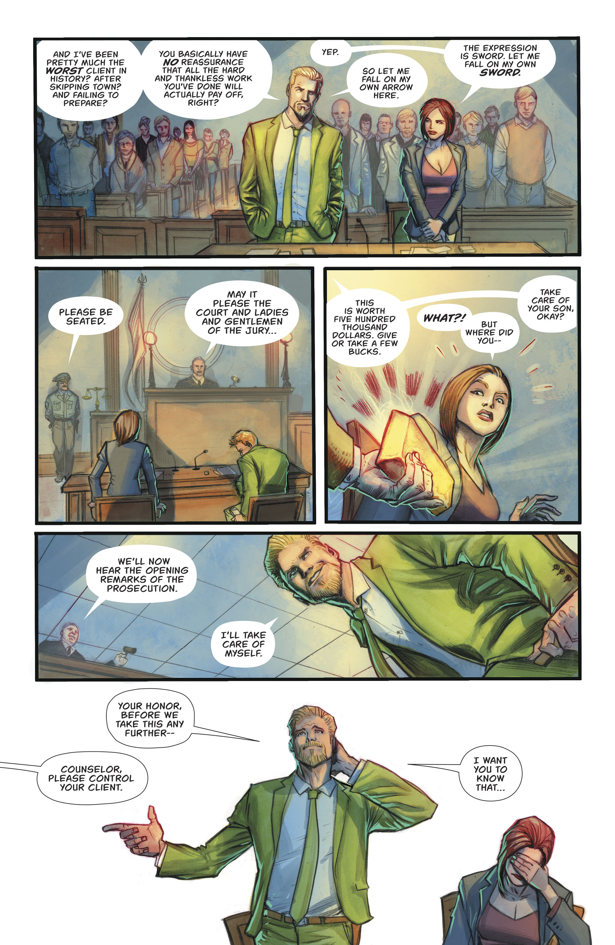 Green Arrow (2016-) issue 38 - Page 6